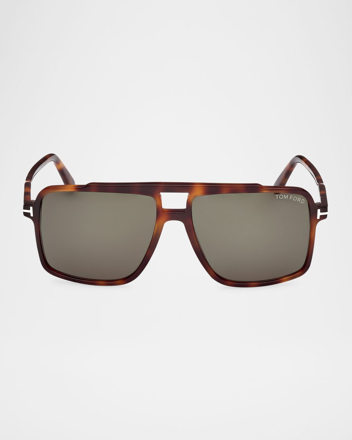 TOM FORD Men 's Kemp Acetate Square Sunglasses