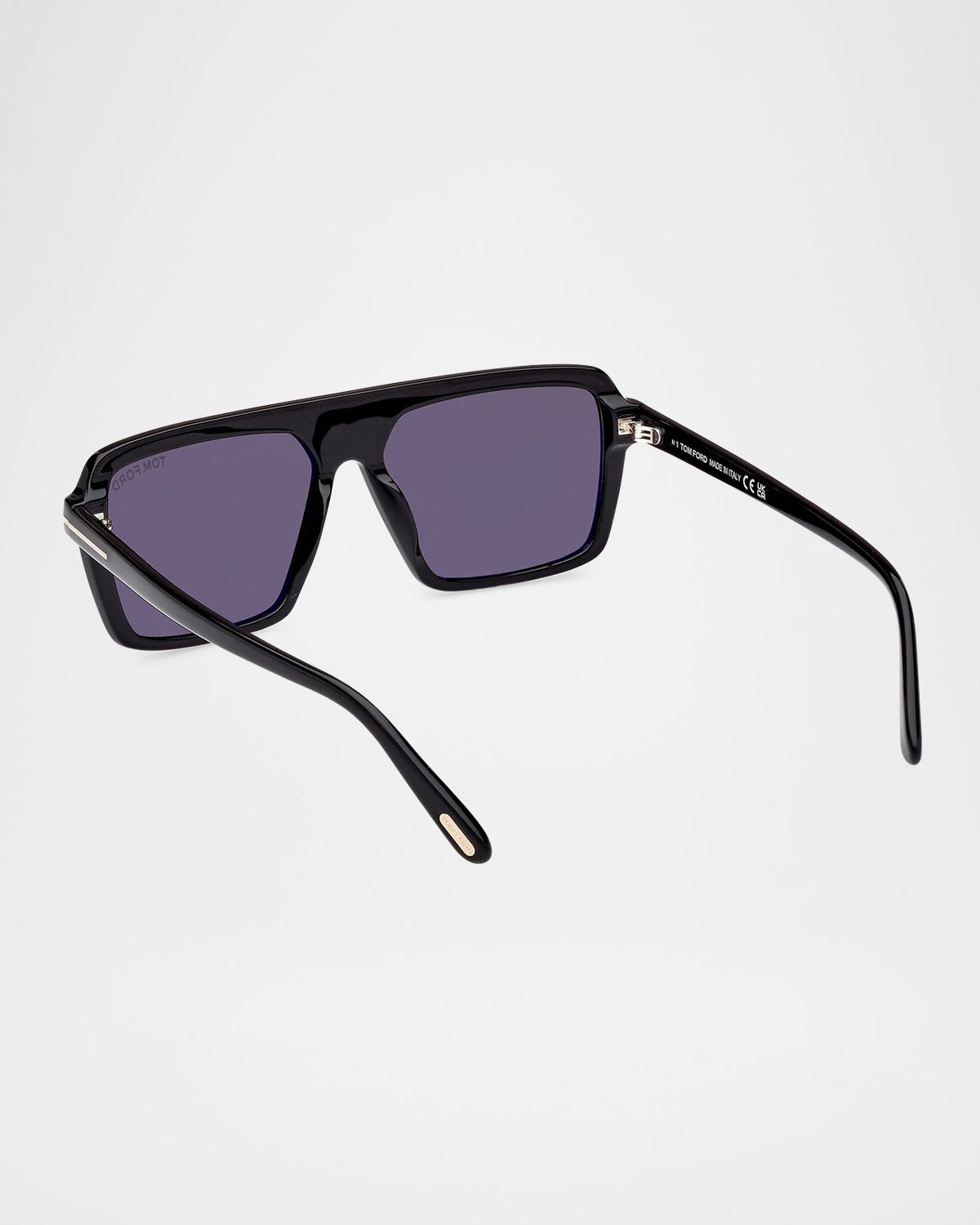 TOM FORD Men 's Vincent Acetate Rectangle Sunglasses