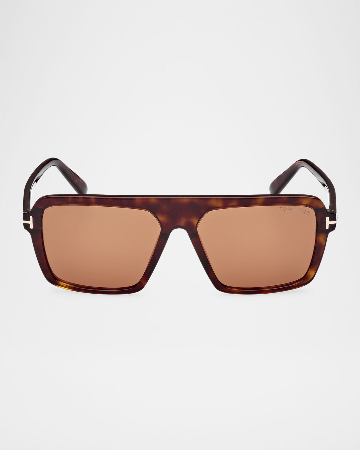 TOM FORD Men 's Vincent Acetate Rectangle Sunglasses