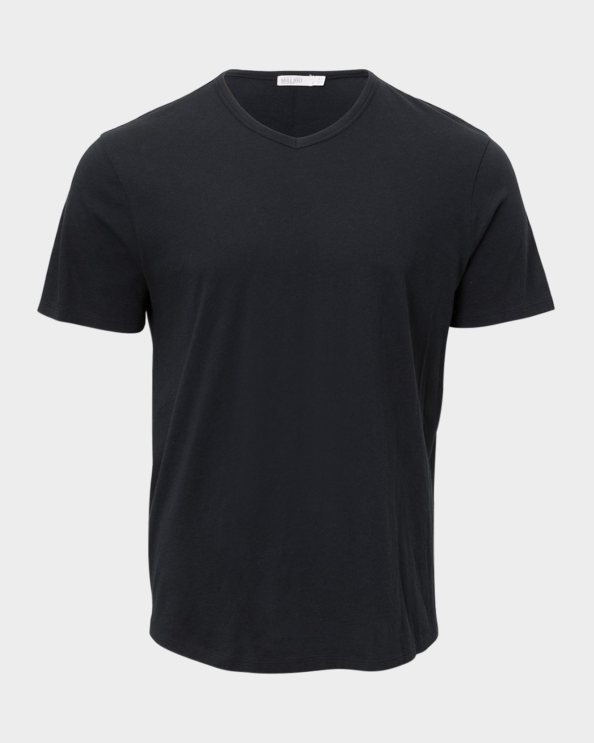 Barefoot Dreams Men 's Malibu Collection Cotton Modal V-Neck T-Shirt | Thumbnail 4 Barefoot Dreams Men 's Malibu Collection Cotton Modal V-Neck T-Shirt | Thumbnail 4