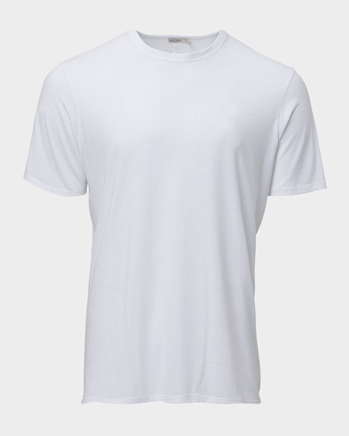 Barefoot Dreams Men 's Malibu Collection Cotton Modal Crewneck T-Shirt | Thumbnail 4 Barefoot Dreams Men 's Malibu Collection Cotton Modal Crewneck T-Shirt | Thumbnail 4