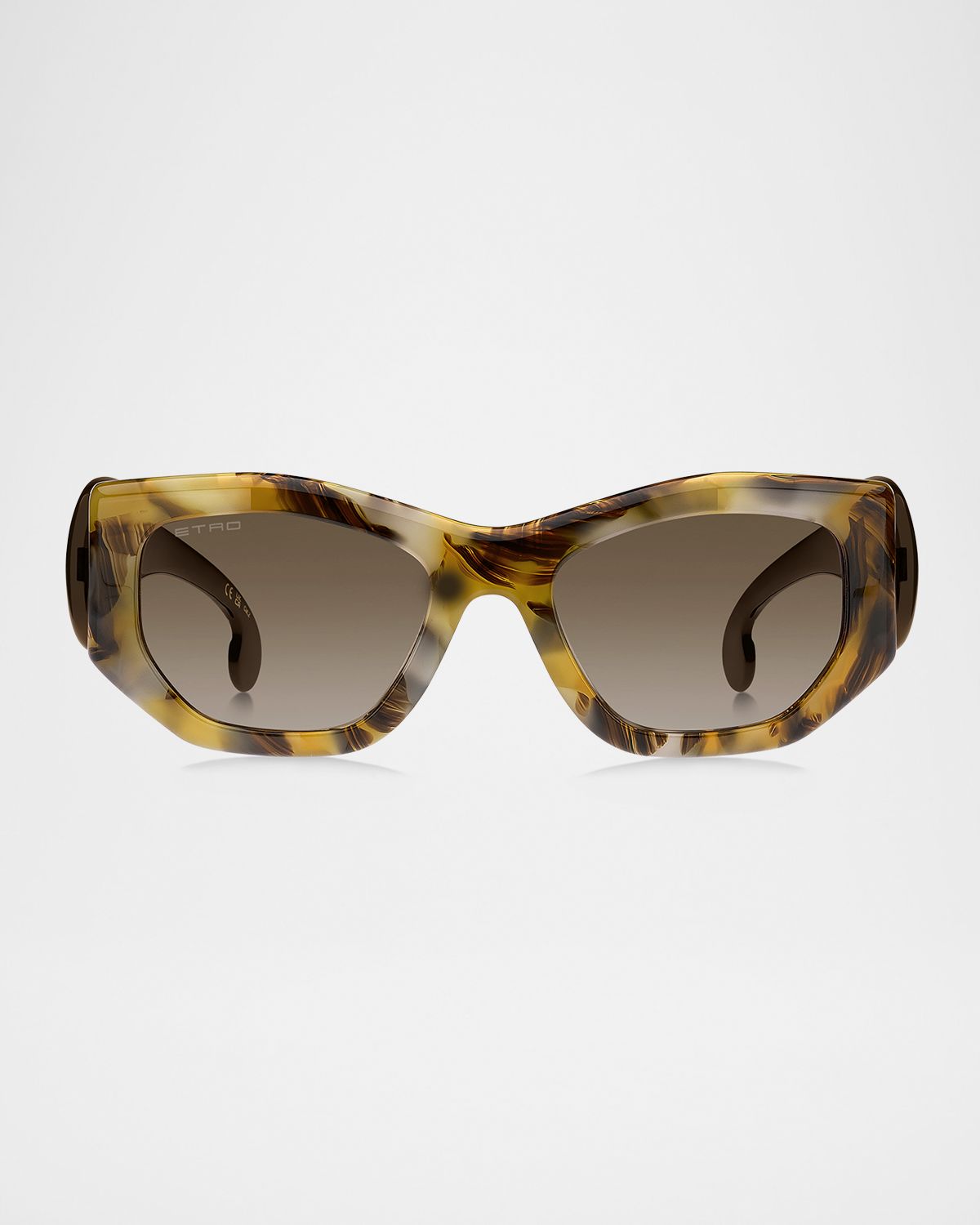 Etro paisley Acetate Rectangular Sunglasses
