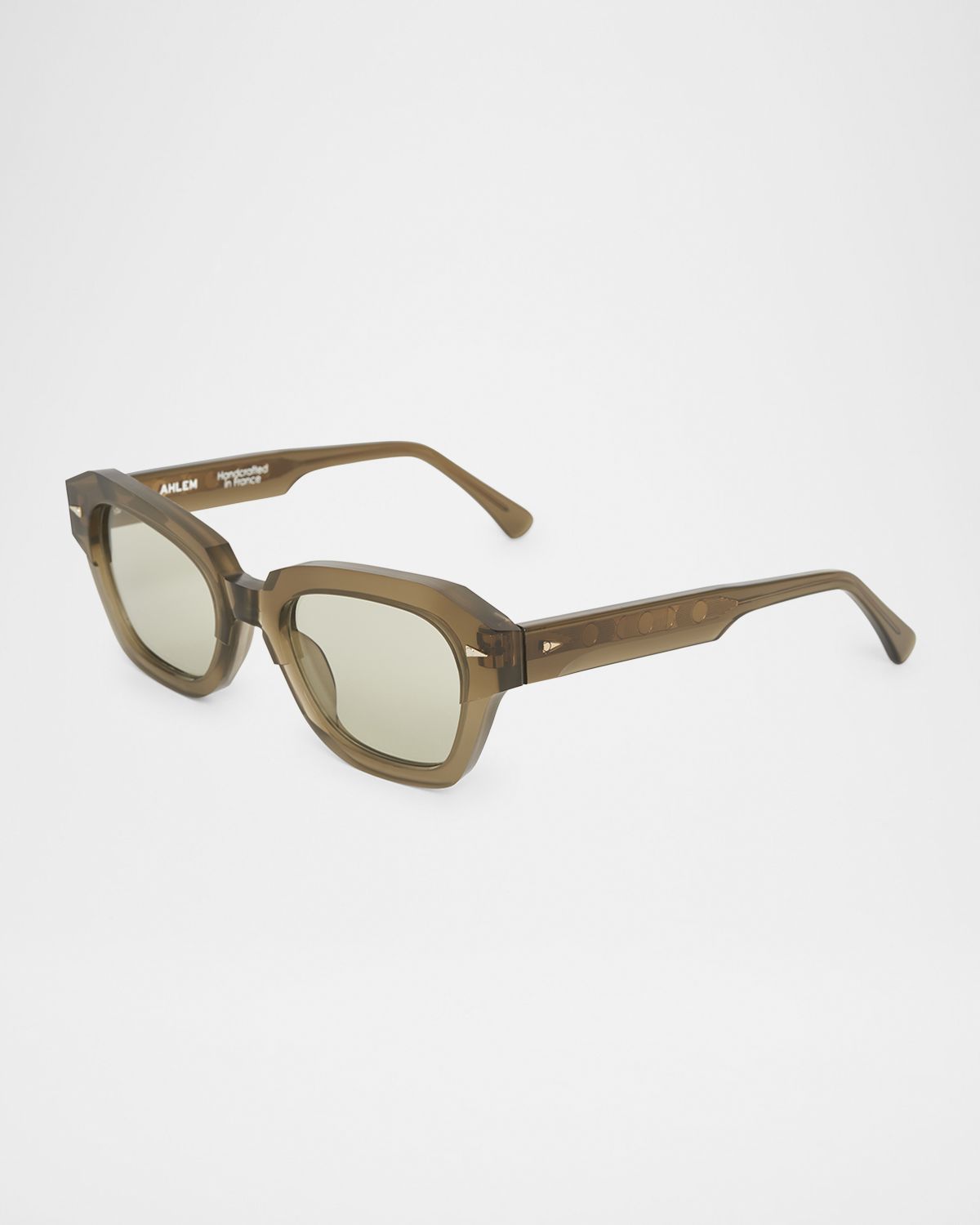 AHLEM Les Halles Acetate & Nylon Cat-Eye Sunglasses