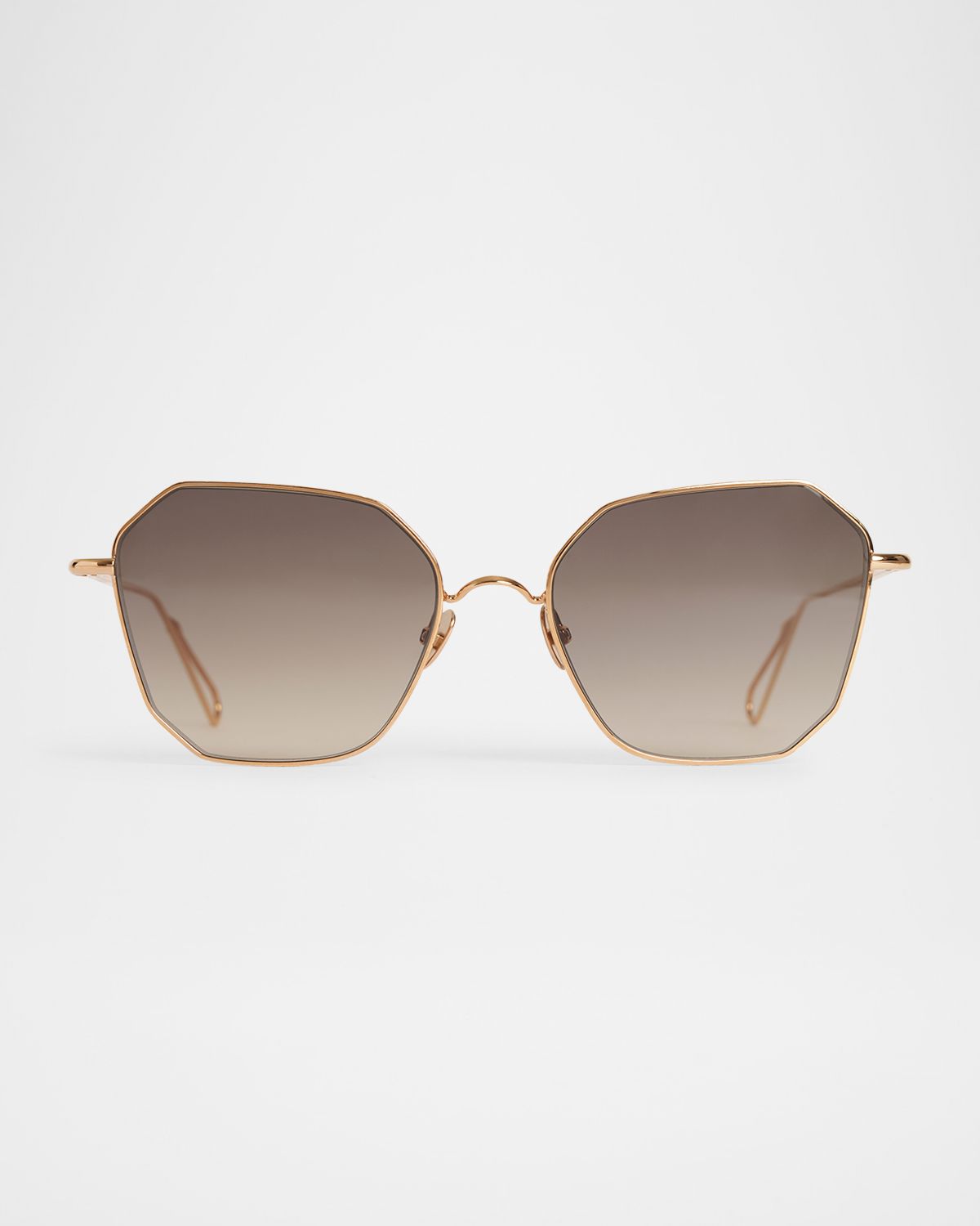 AHLEM Marceline Metal & Nylon Square Sunglasses