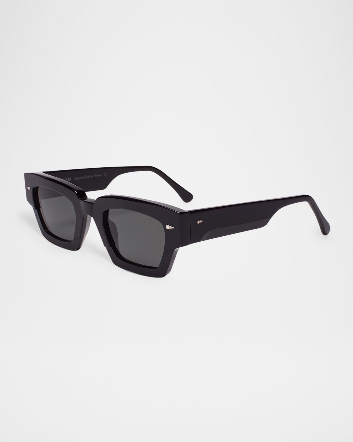AHLEM Villette Acetate & Nylon Rectangle Sunglasses
