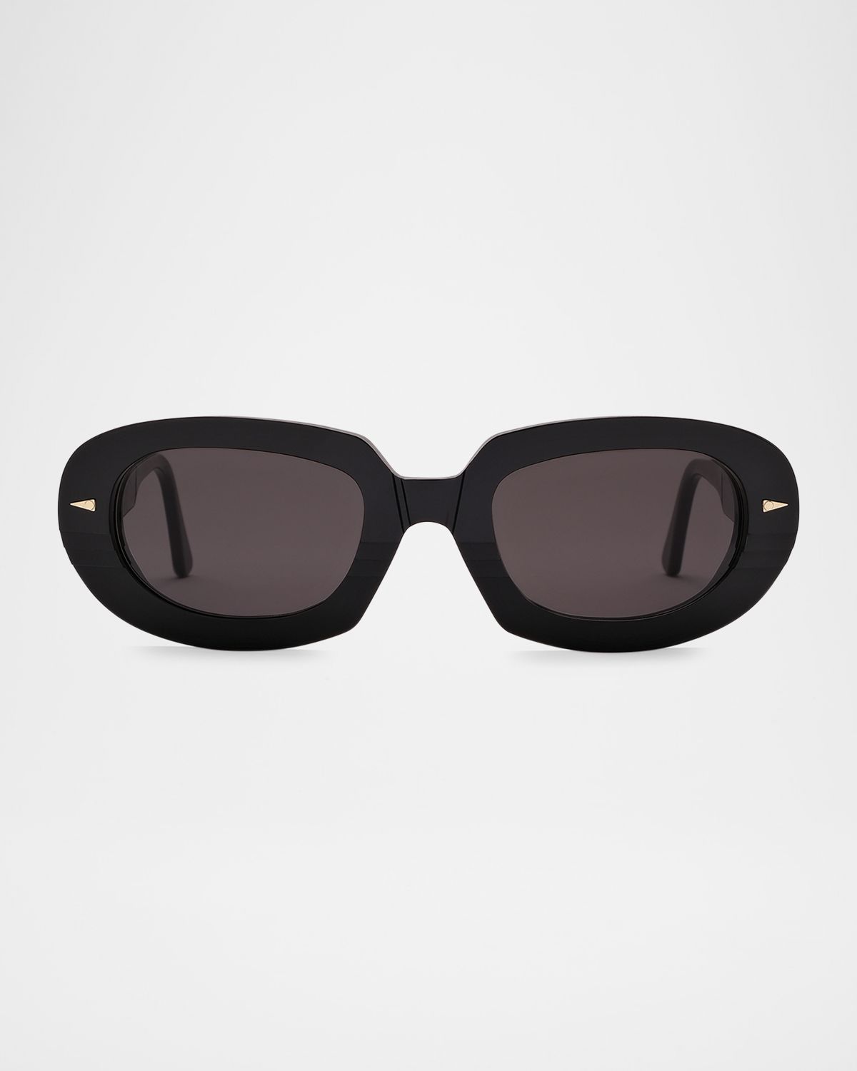 AHLEM Lombards Acetate & Nylon Oval Sunglasses