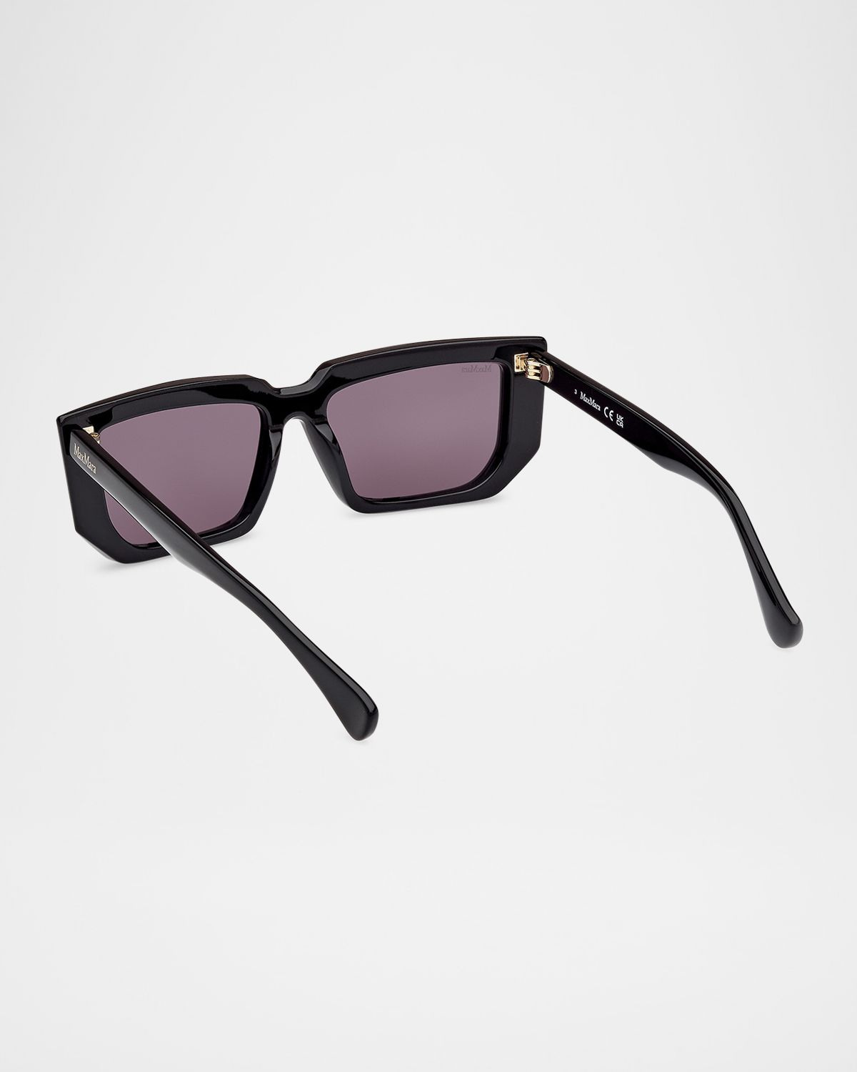 Max Mara Acetate Rectangle Sunglasses