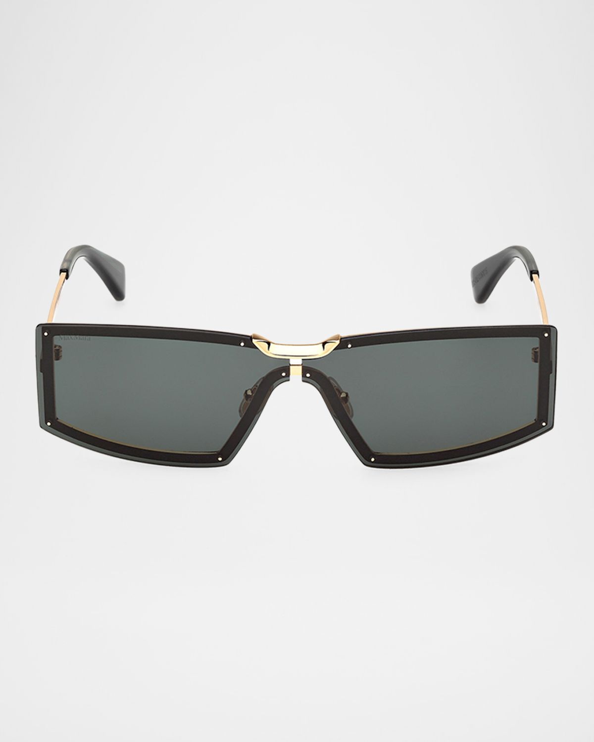 Max Mara Metal Rectangle Sunglasses