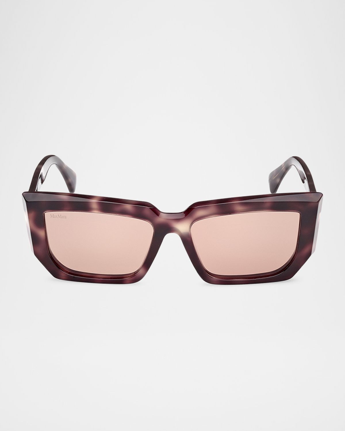 Max Mara Acetate Rectangle Sunglasses