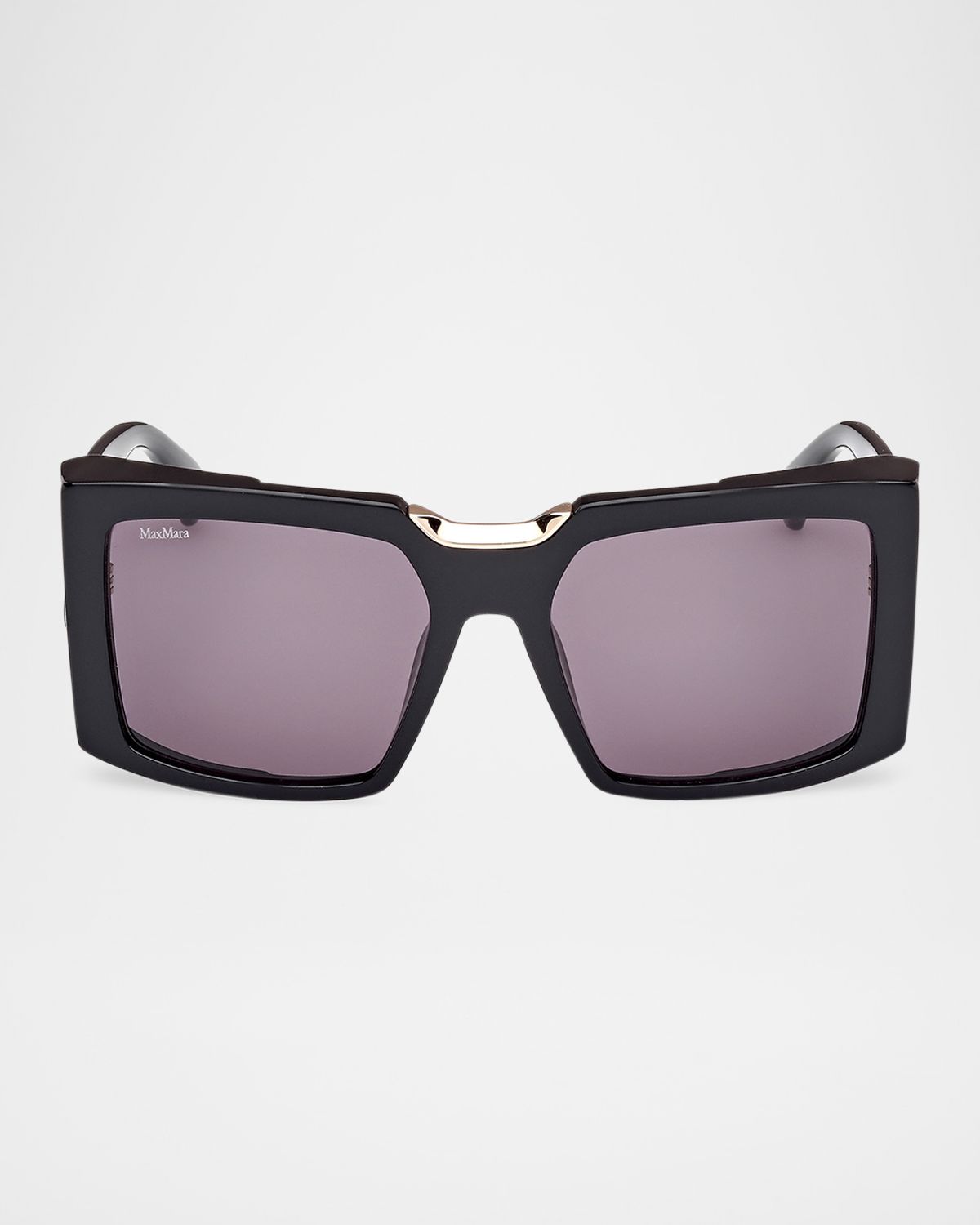 Max Mara Spark 6 Rectangle Acetate Sunglasses