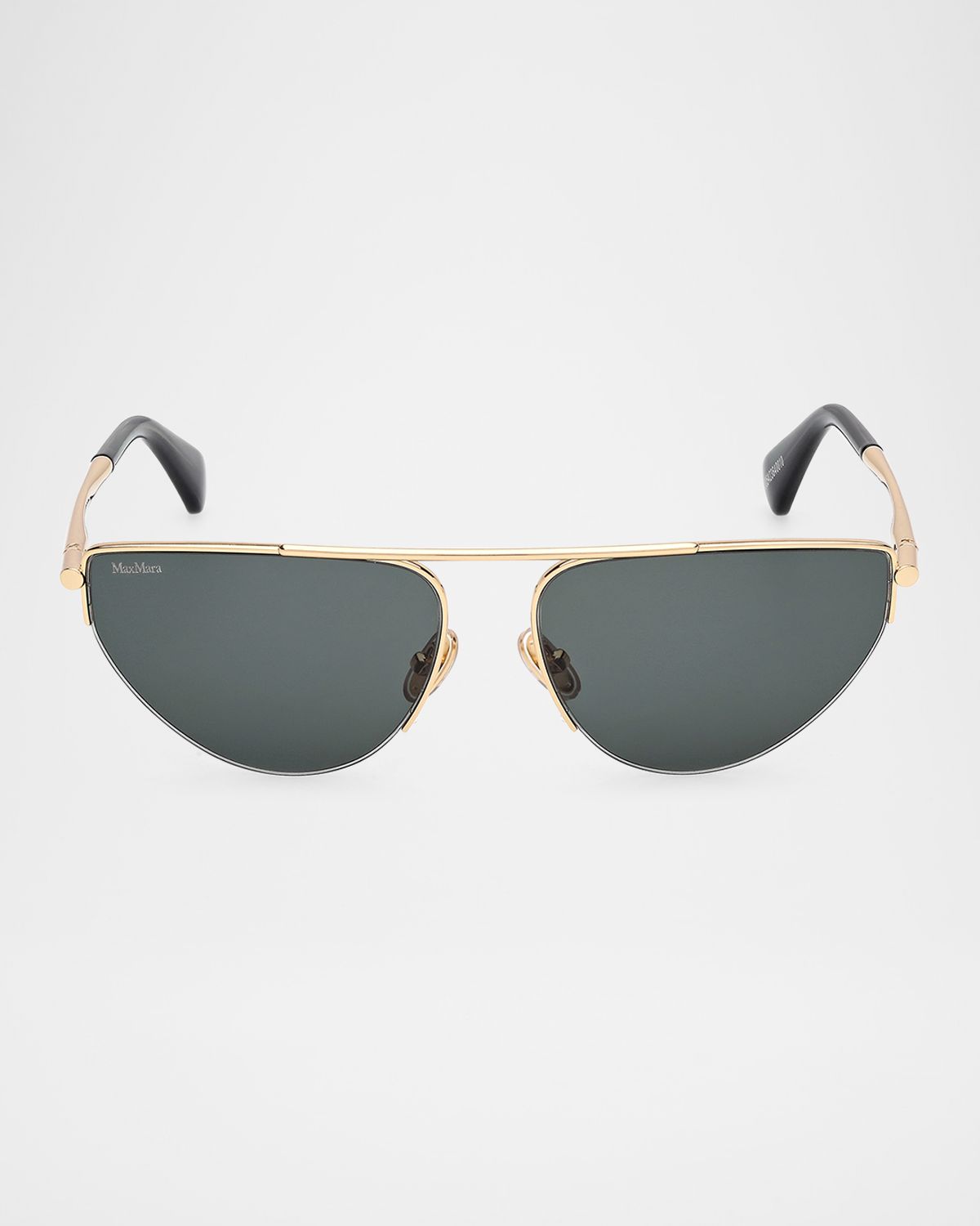 Max Mara Metal Cat-Eye Sunglasses