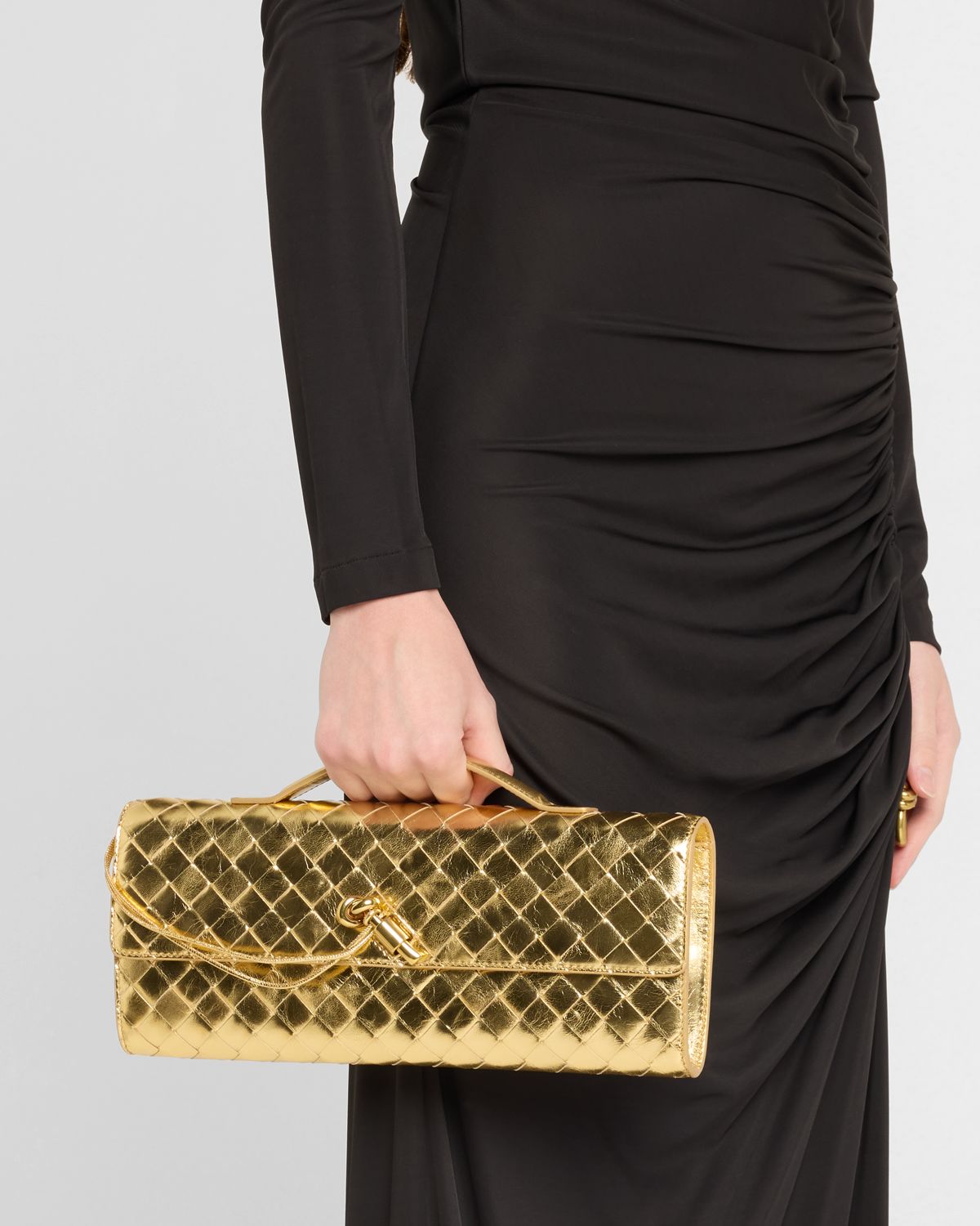 Bottega Veneta Andiamo Long Clutch Bag