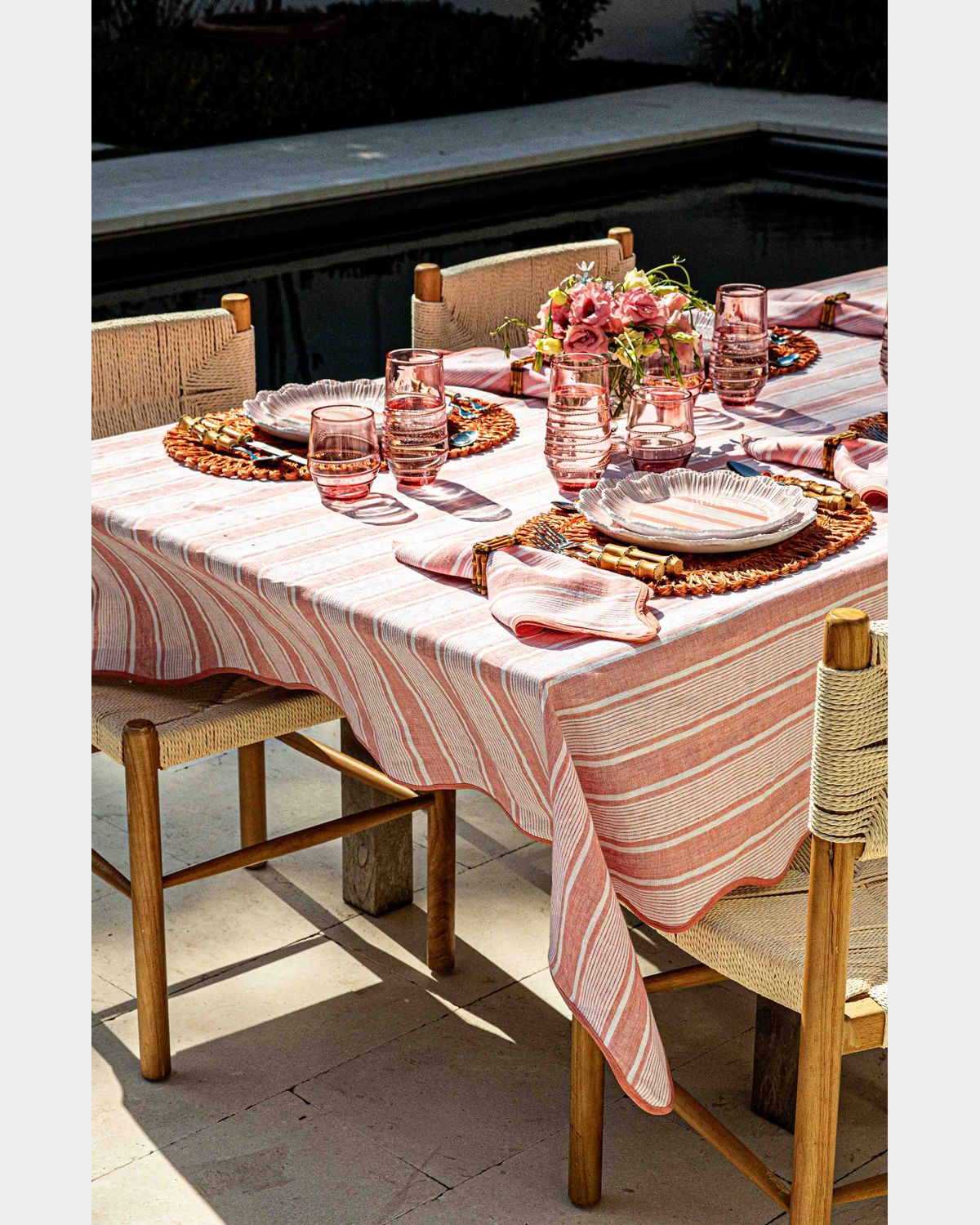 Juliska Cabana Stripe Tablecloth | Thumbnail 4