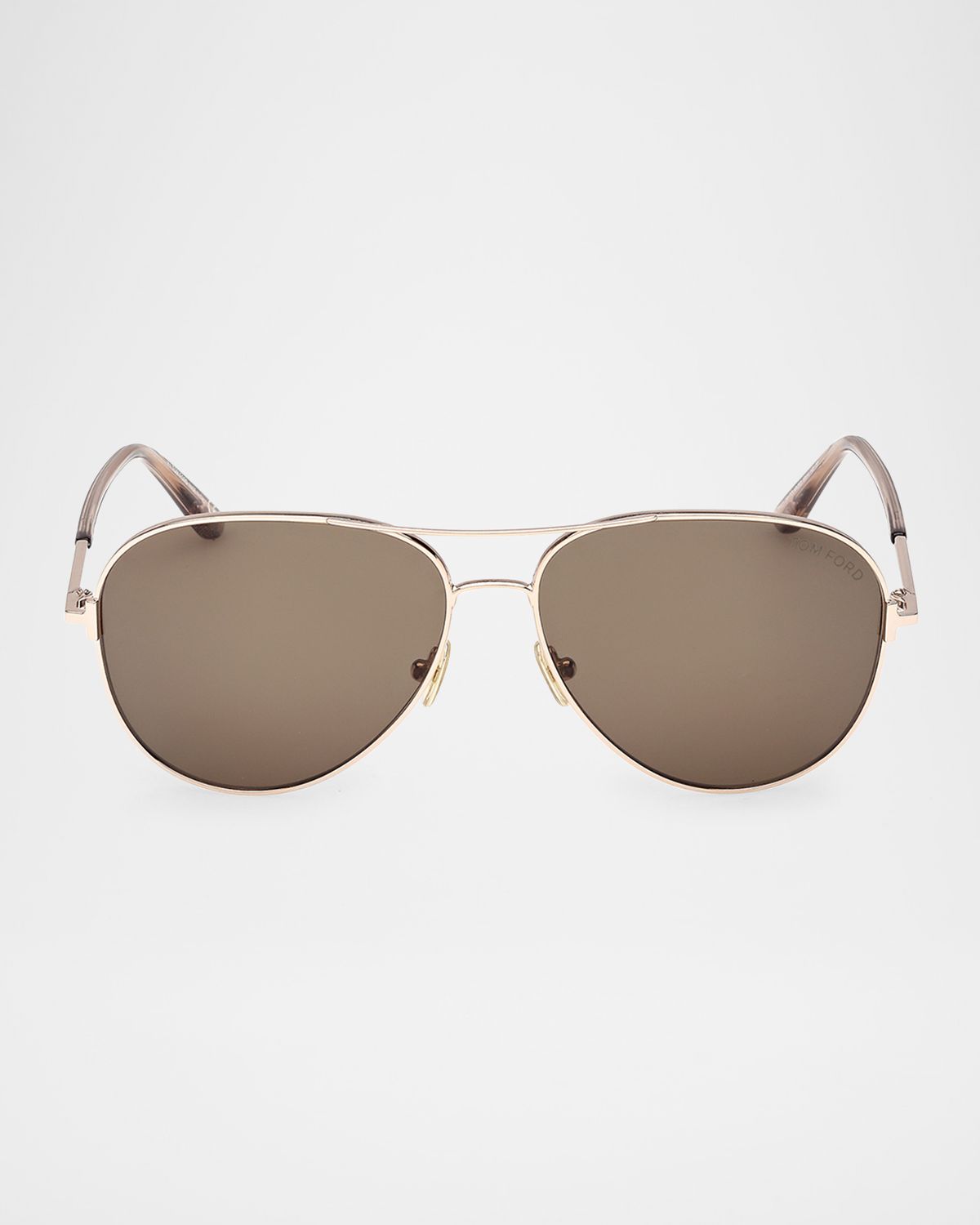 TOM FORD Clark Metal Aviator Sunglasses