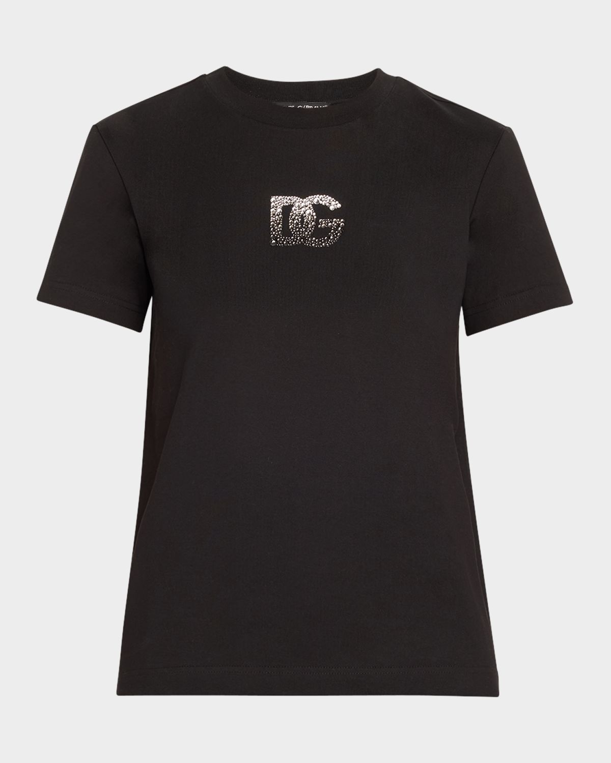 Dolce & Gabbana Crystal Logo T-Shirt