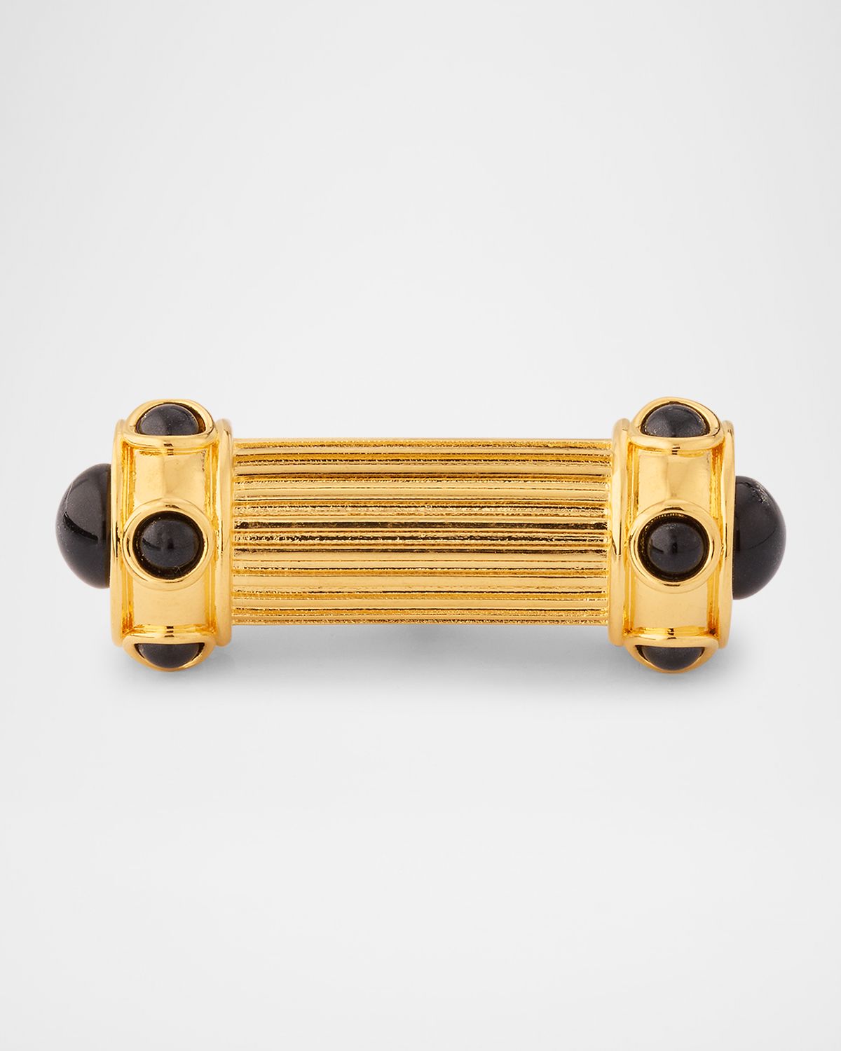 TOM FORD Stone Cross Bar Double Ring