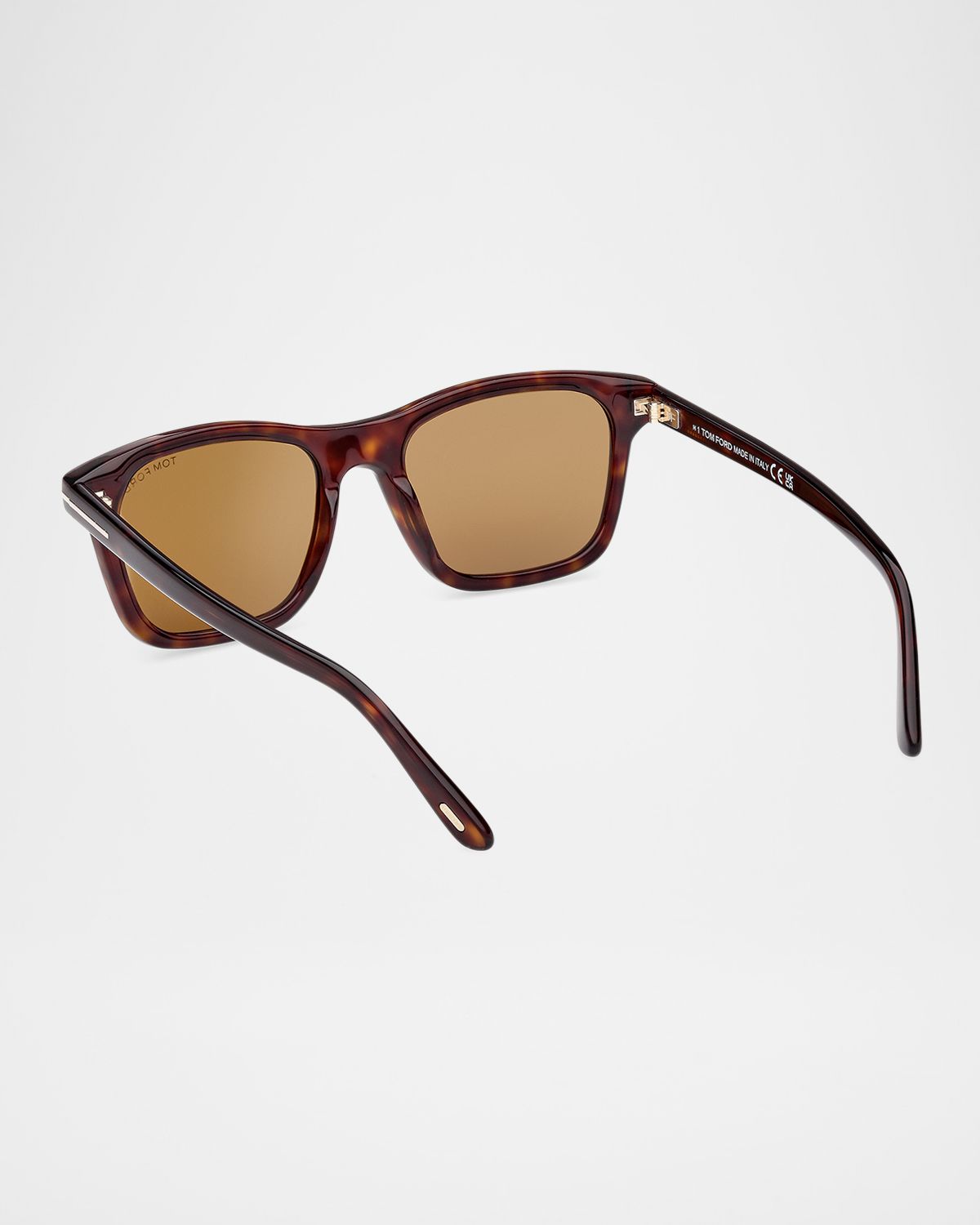 TOM FORD Men 's Barron Acetate Square Sunglasses