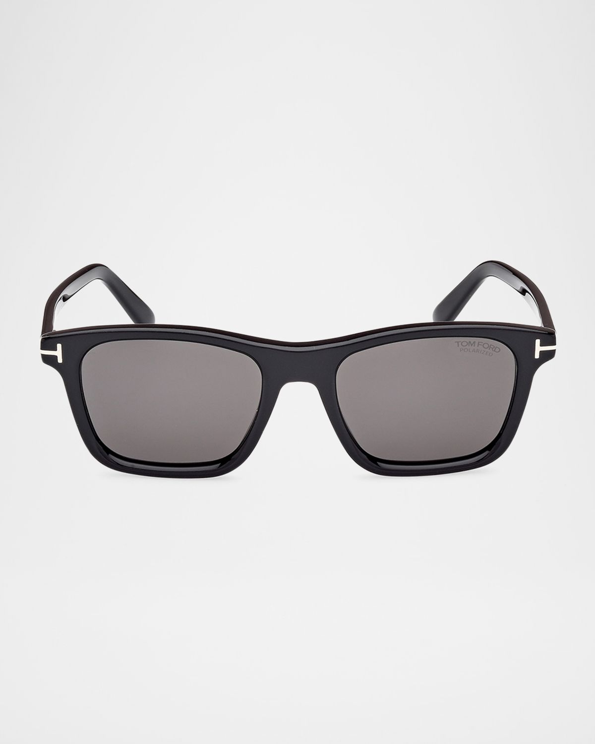 TOM FORD Men 's Barron Acetate Square Sunglasses