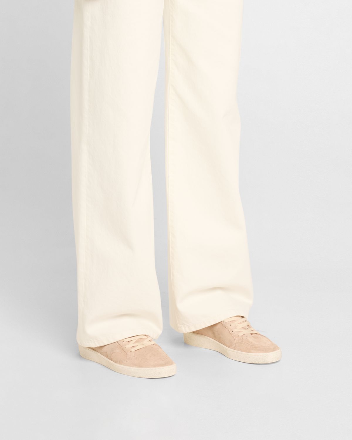 Golden Goose Ball Star Suede Low-Top Sneakers