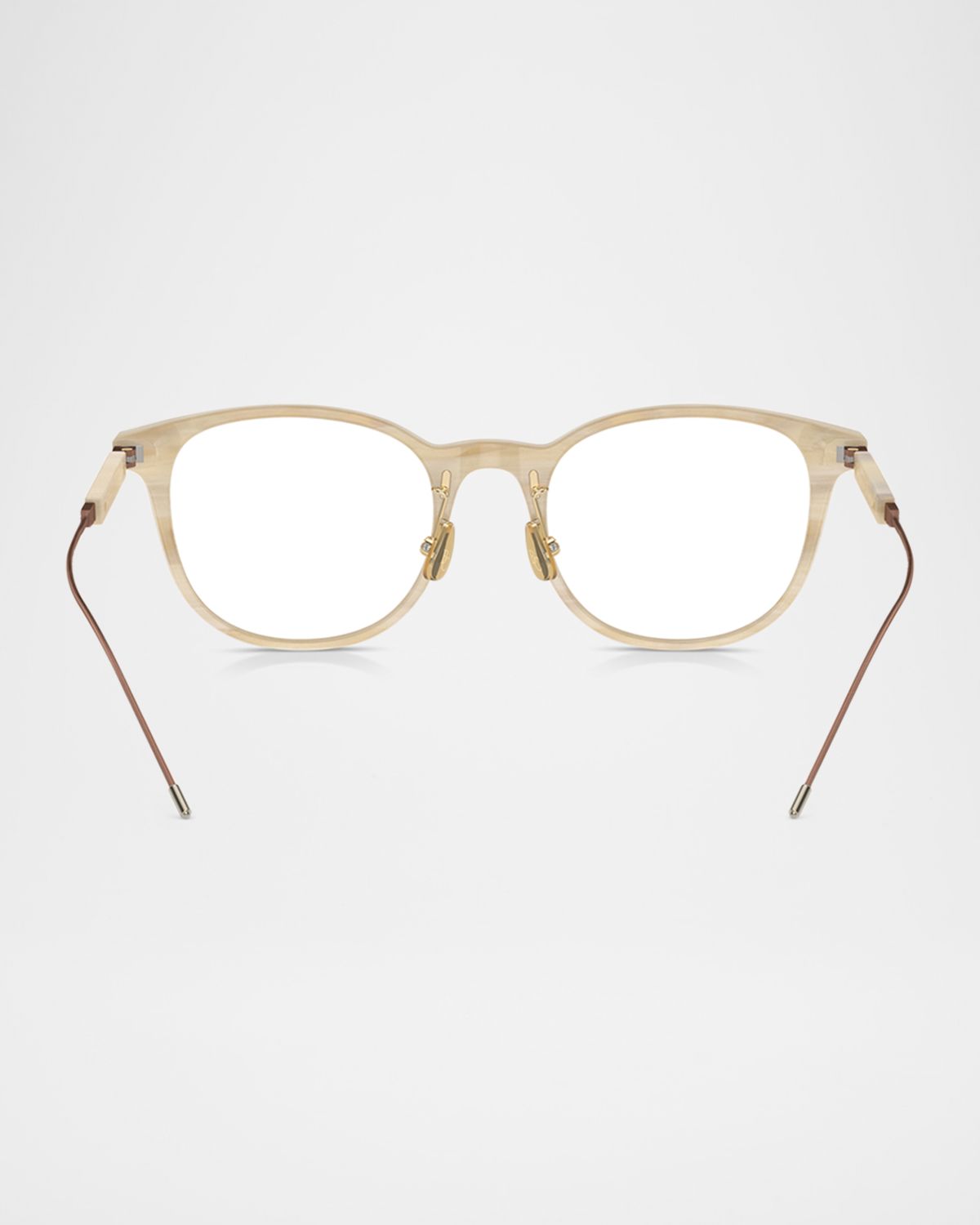 Brunello Cucinelli BC3006 Pillow Square Blue Light Blocking Glasses