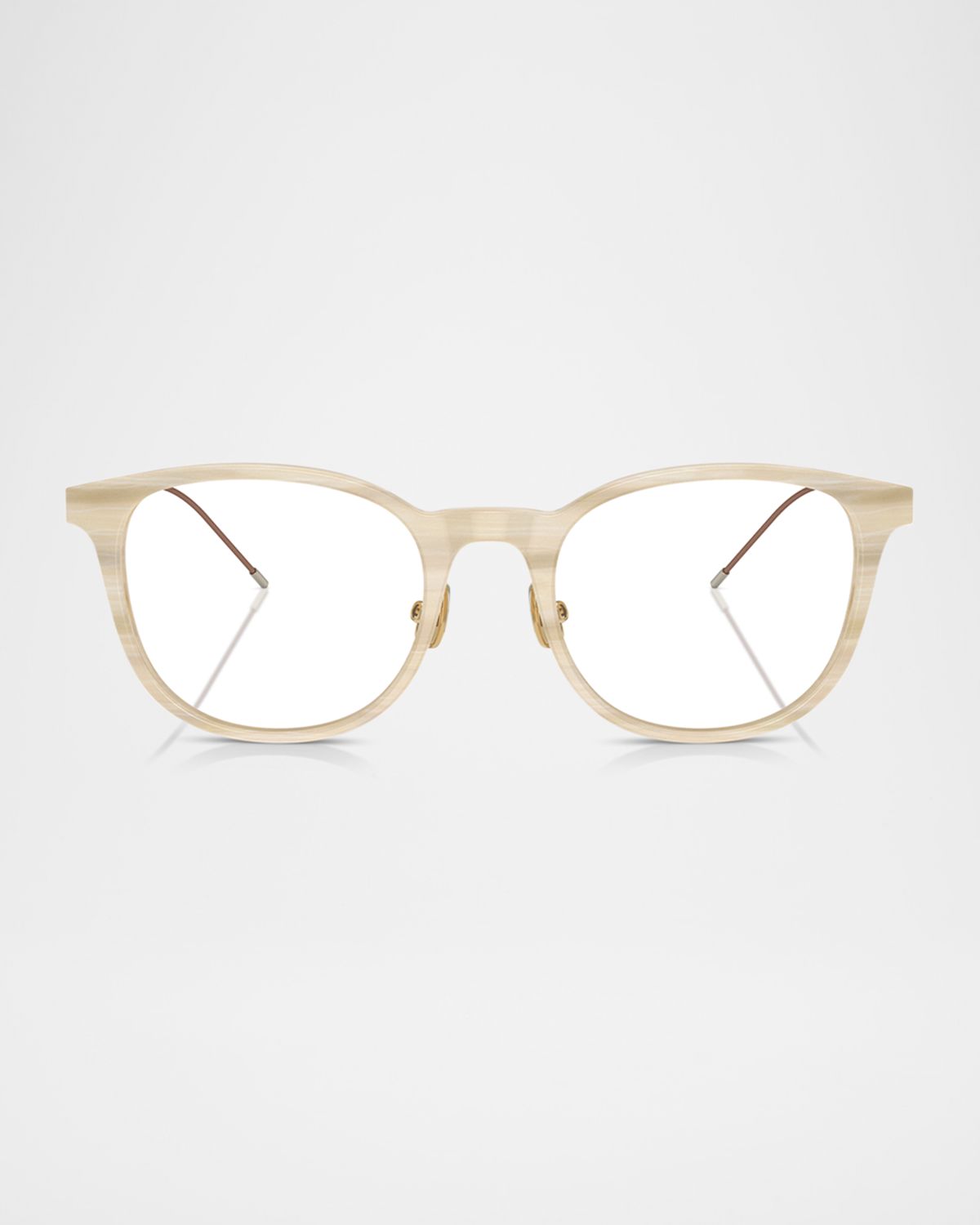 Brunello Cucinelli BC3006 Pillow Square Blue Light Blocking Glasses