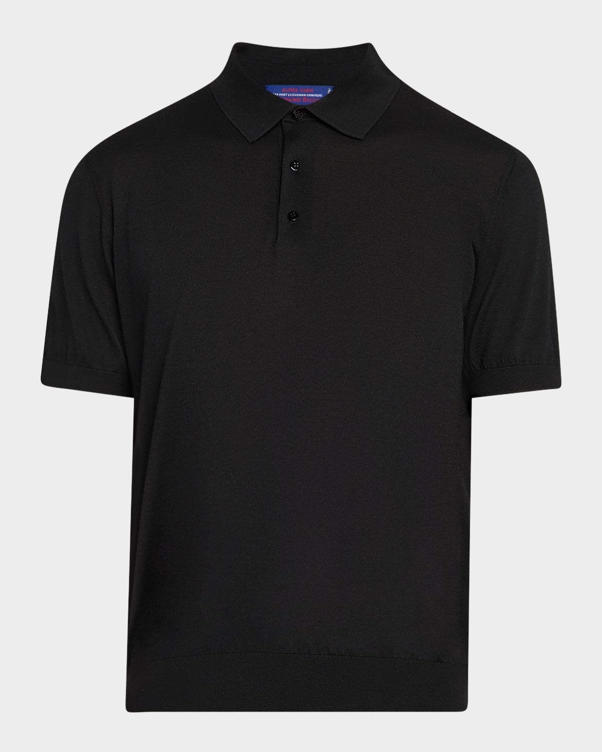 Stefano Ricci Men 's Knit Short-Sleeve Polo Sweater