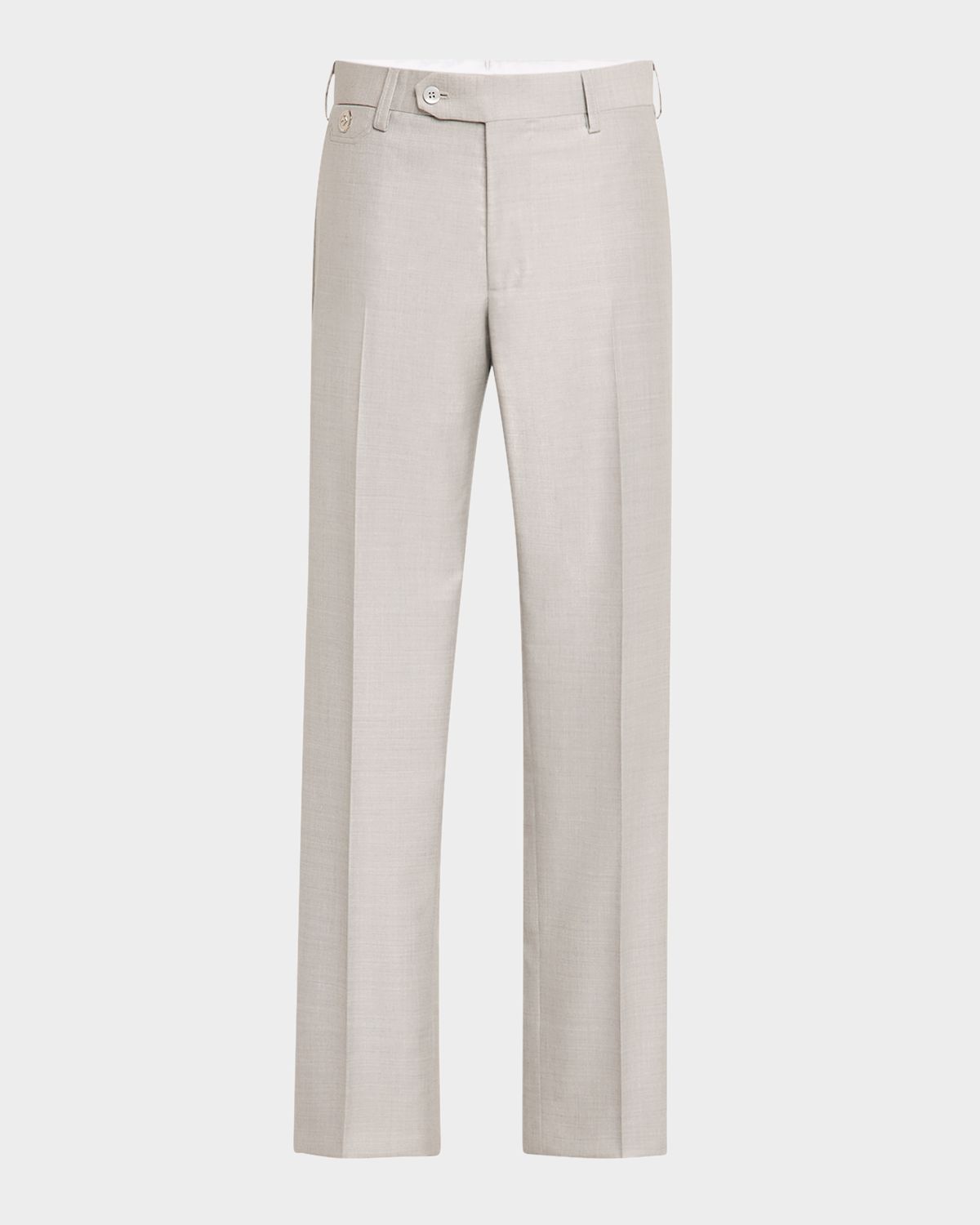 Stefano Ricci Men 's Wool and Silk Five-Pocket Pants