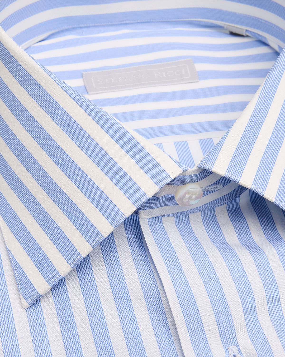 Stefano Ricci Men 's Cotton Bengal Stripe Dress Shirt