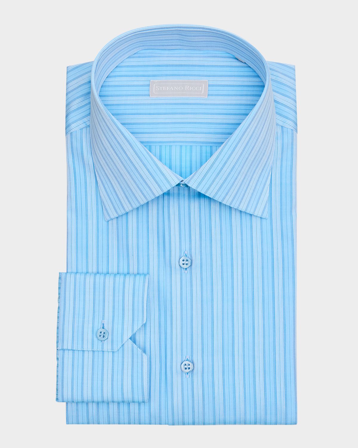 Stefano Ricci Men 's Striped Dress Shirt