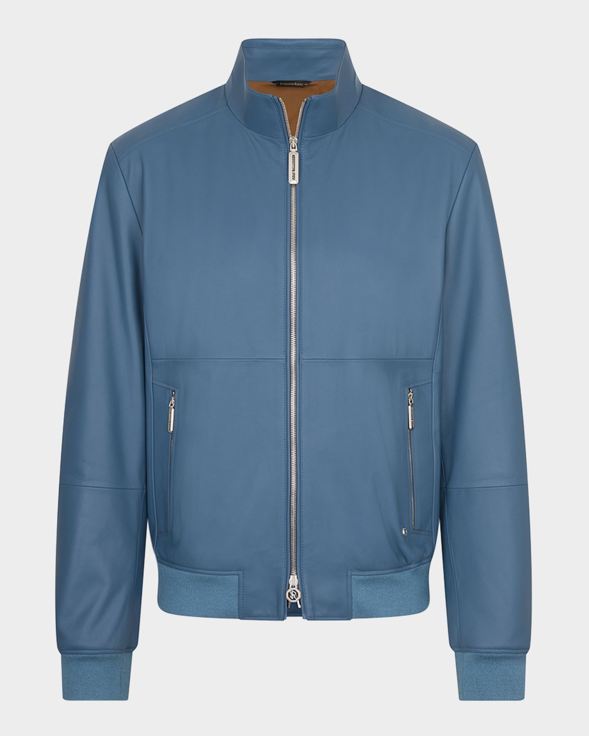 Stefano Ricci Men 's Leather Full-Zip Blouson Jacket