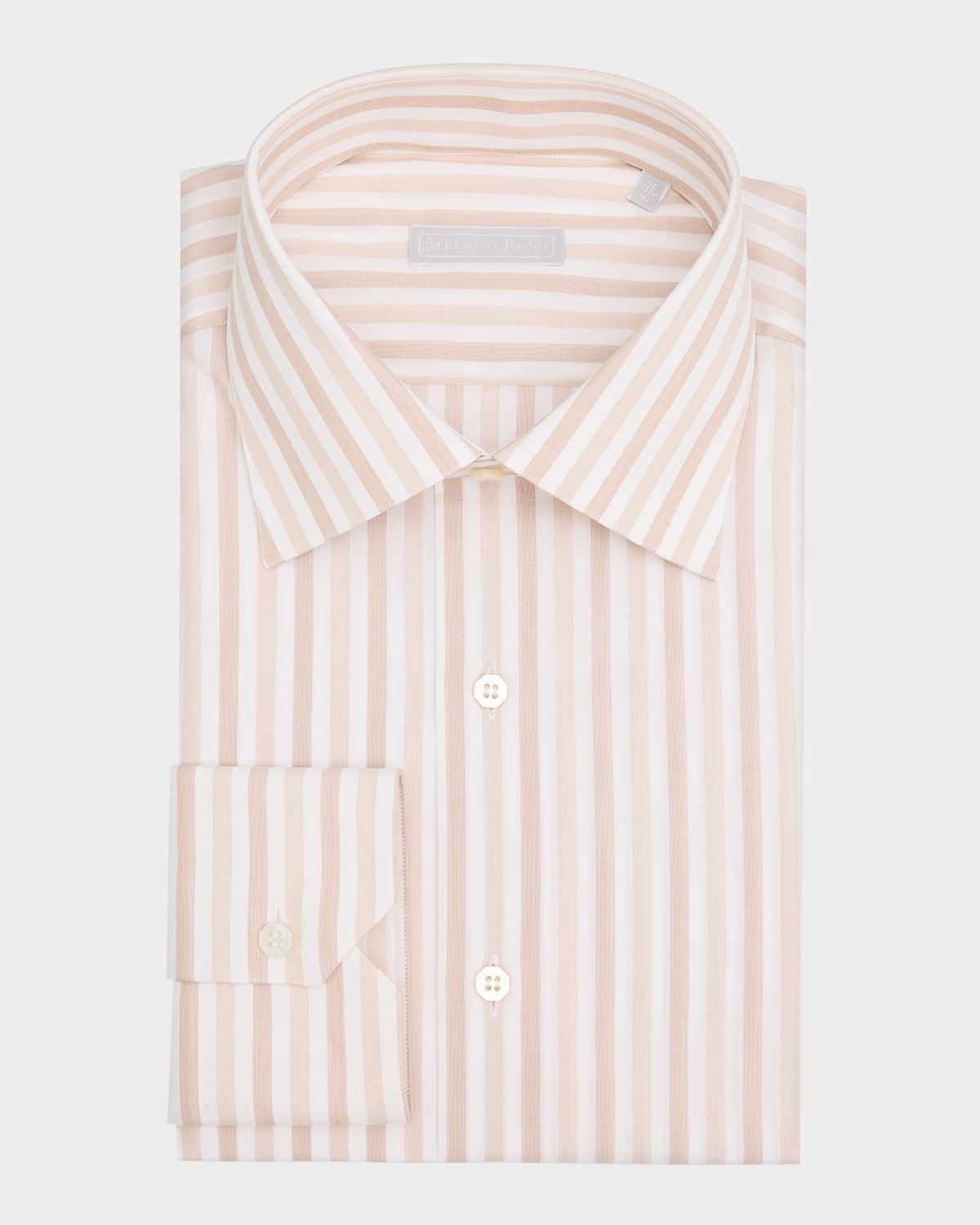 Stefano Ricci Men 's Cotton Stripe Dress Shirt