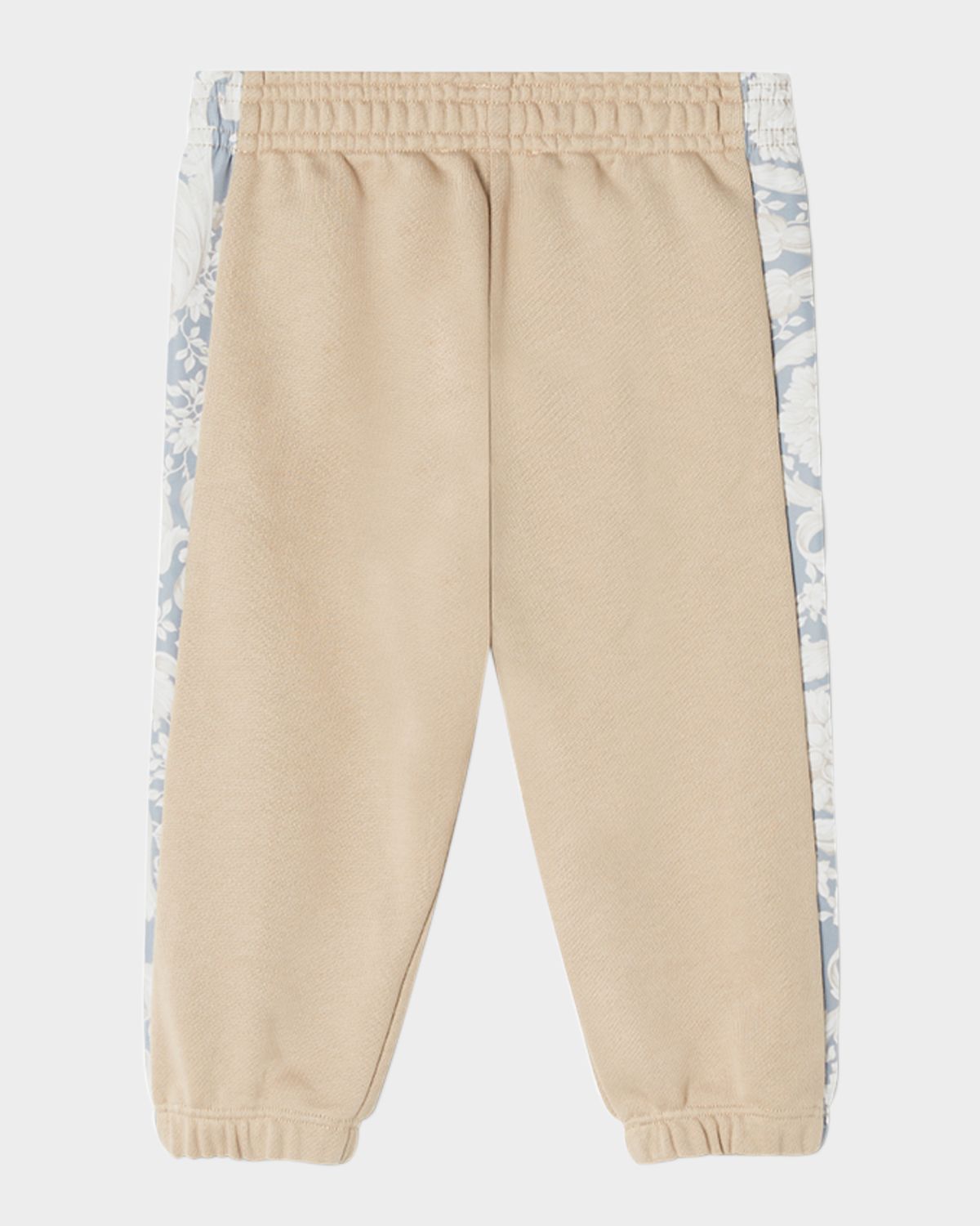 Versace Boy 's Barocco-Trim Fleece Sweatpants