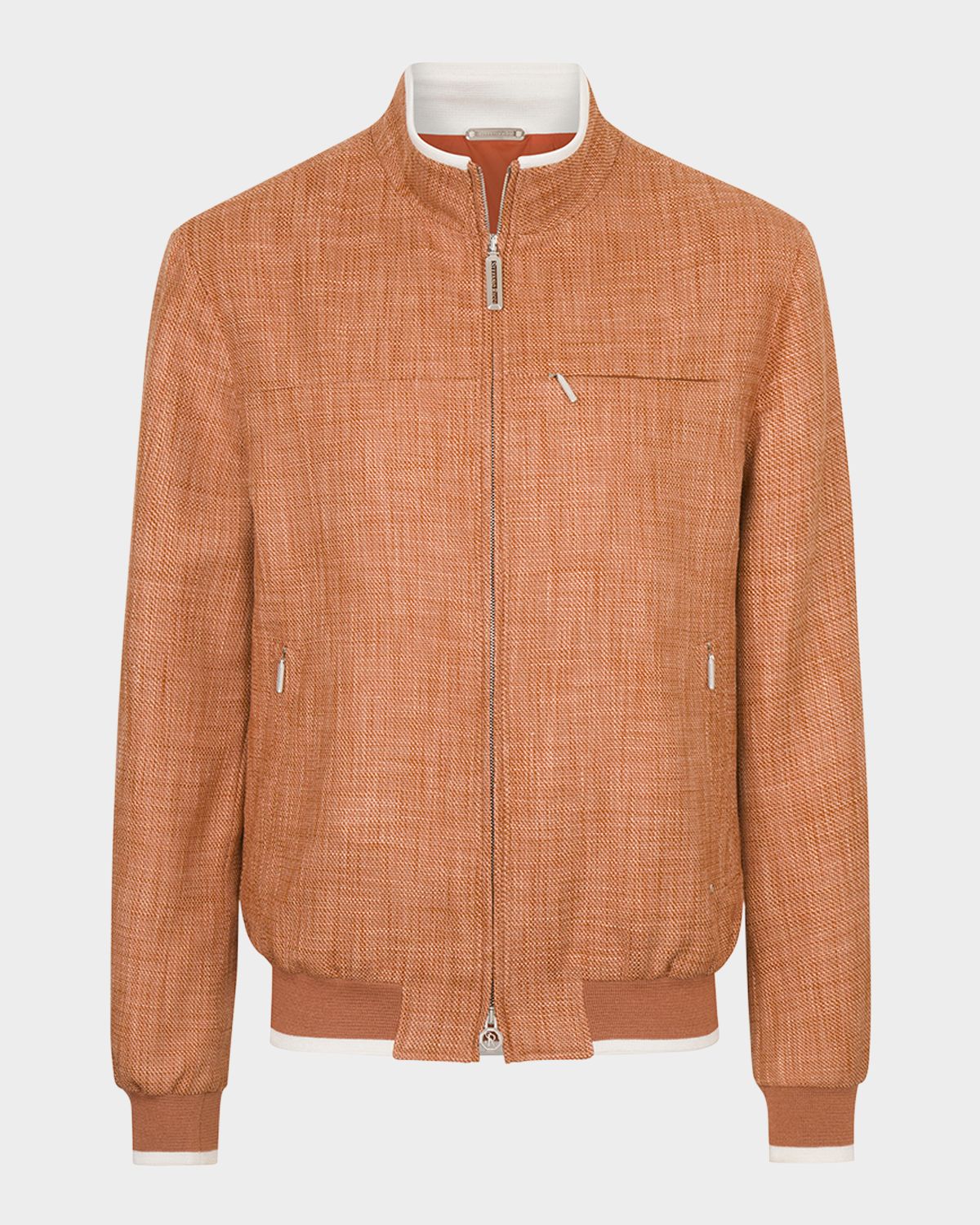 Stefano Ricci Men 's Zip-Pocket Blouson