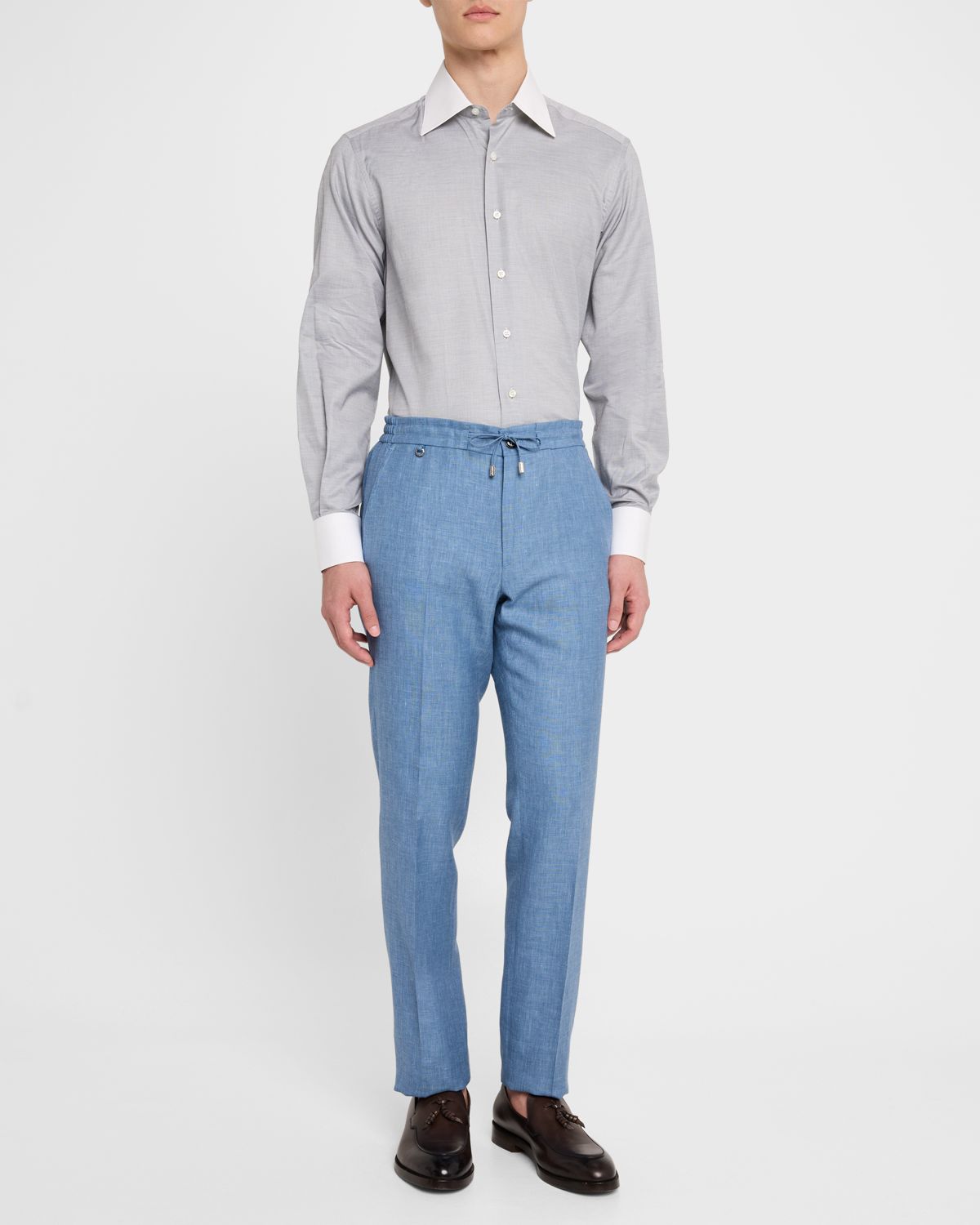 Stefano Ricci Men 's Drawstring Pull-On Pants | Thumbnail 5 Stefano Ricci Men 's Drawstring Pull-On Pants | Thumbnail 5