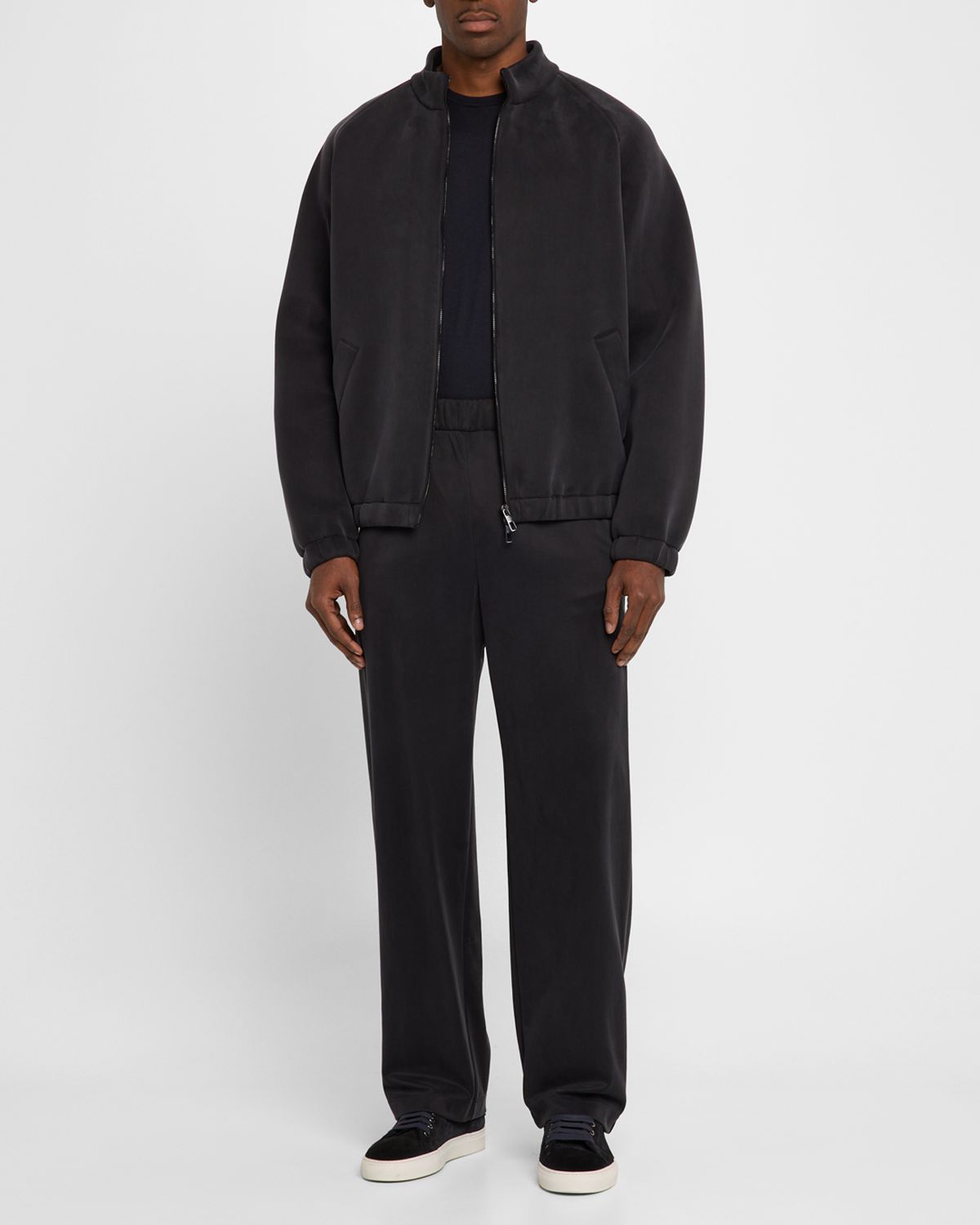 Giorgio Armani Men 's Jersey Pull-On Trousers