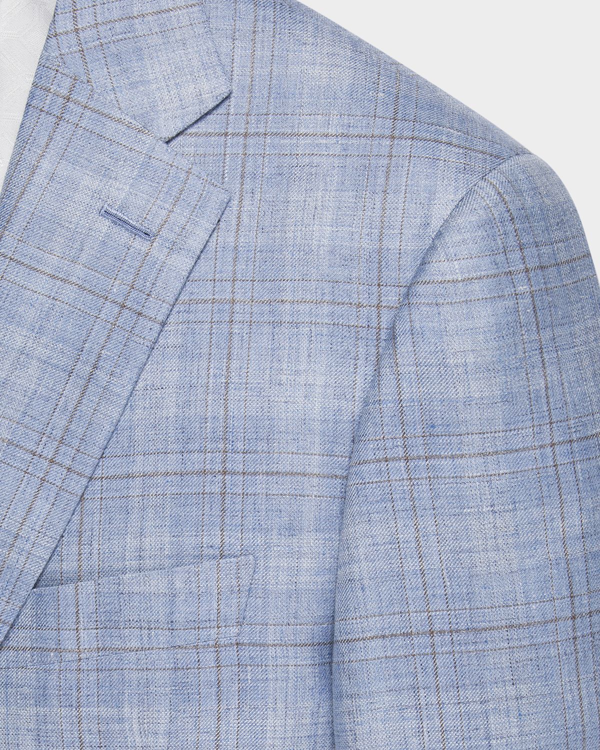 Stefano Ricci Men 's Plaid Single-Breasted Sport Coat