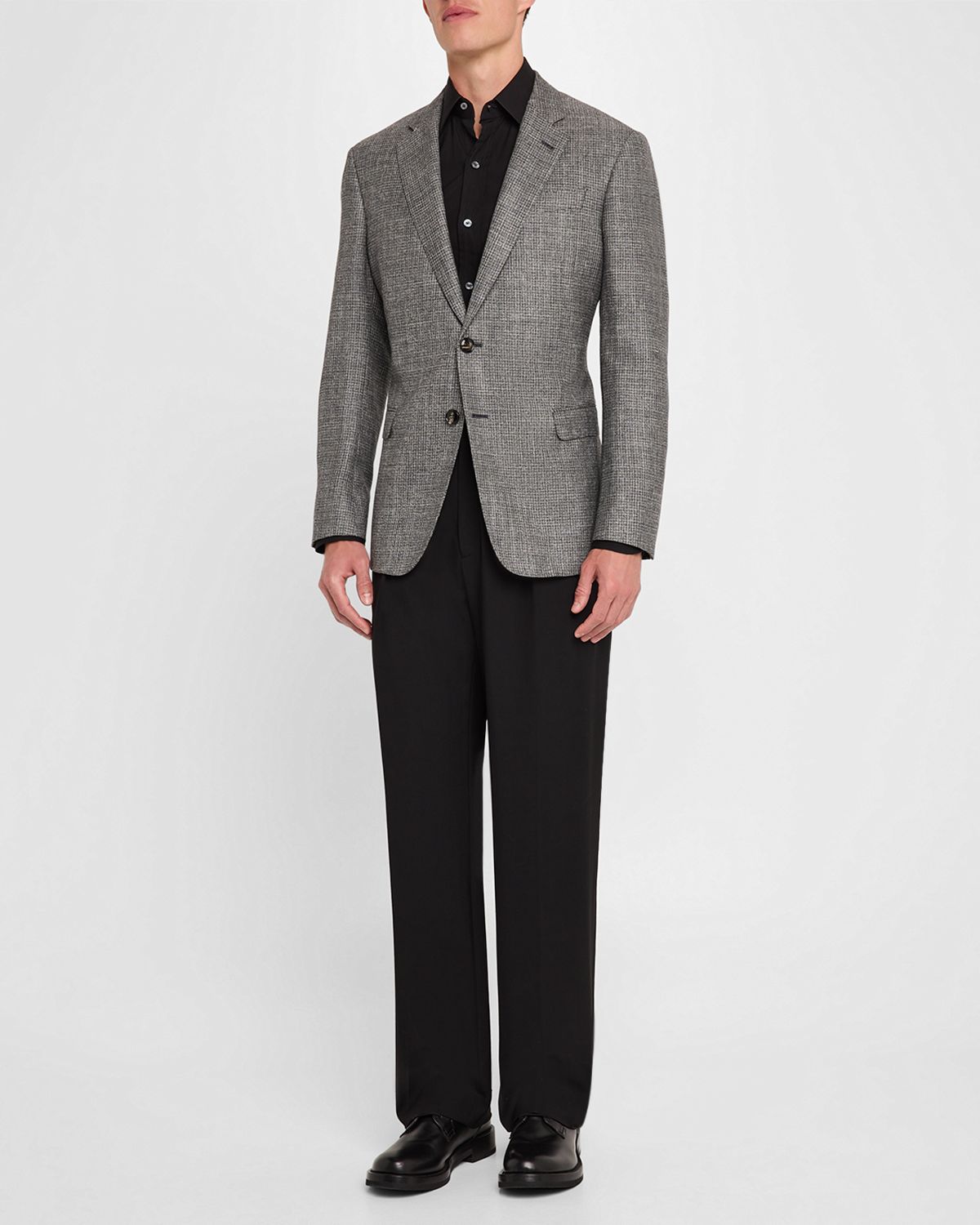 Giorgio Armani Men 's Crushed Texture Sport Coat