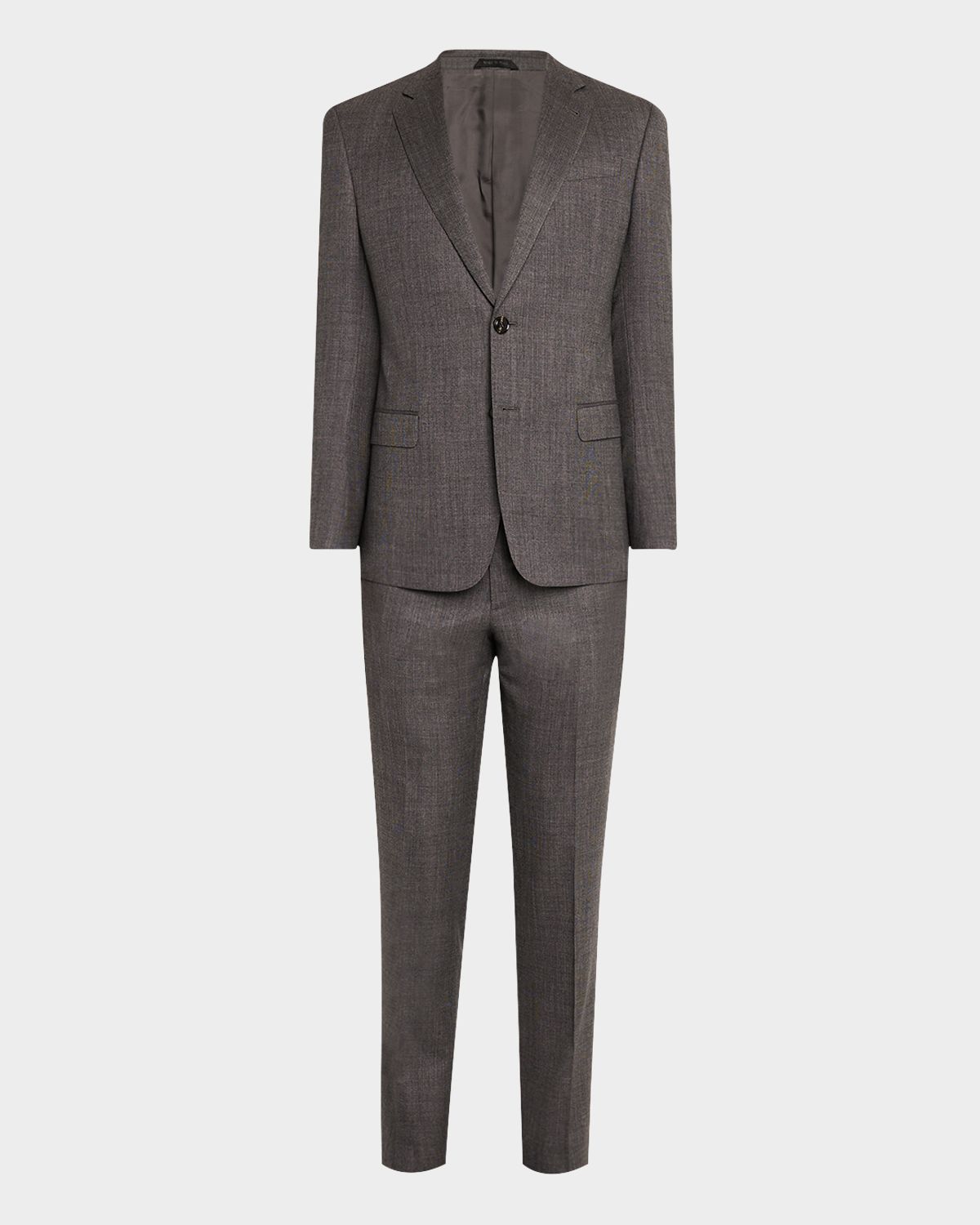 Giorgio Armani Men 's Micro-Dot Wool-Blend Suit