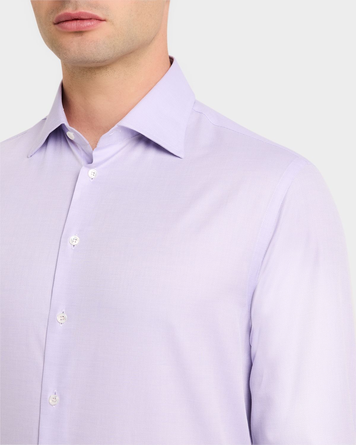 Giorgio Armani Men 's Micro-Dot Dress Shirt