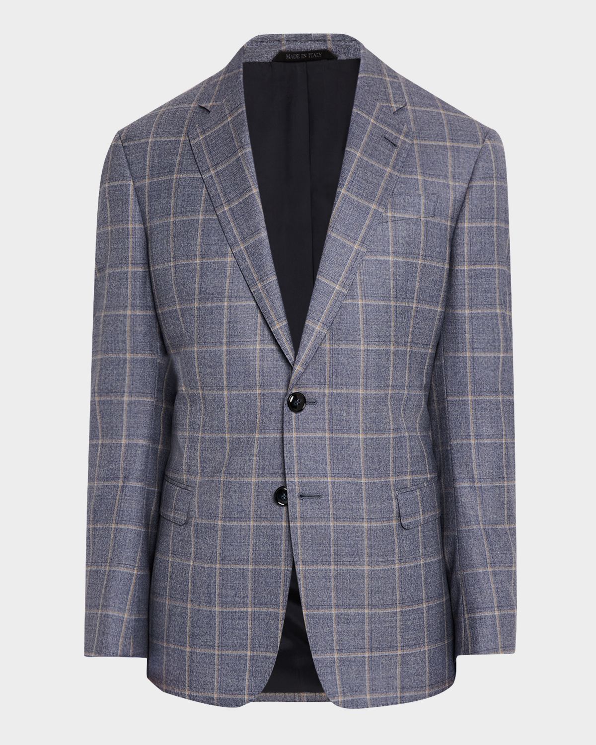 Giorgio Armani Men 's Windowpane Sport Coat