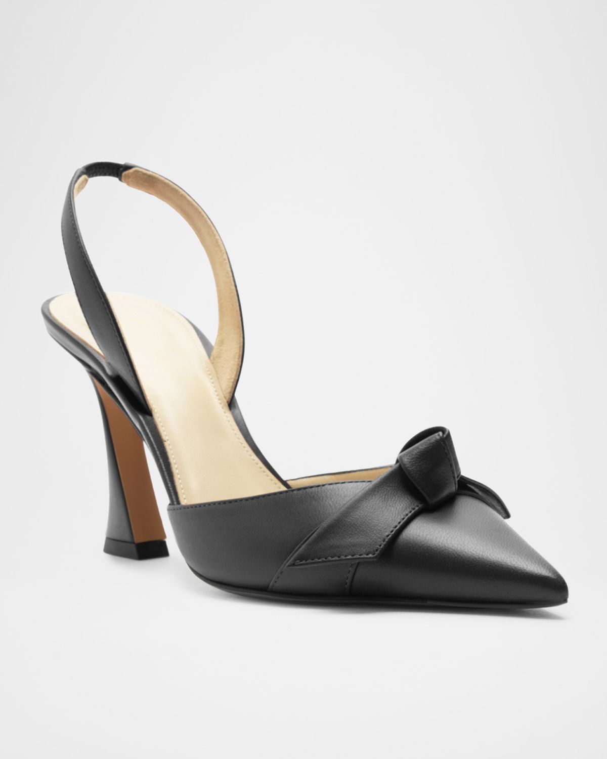 Alexandre Birman Clarita Bell Slingback Leather Sandals