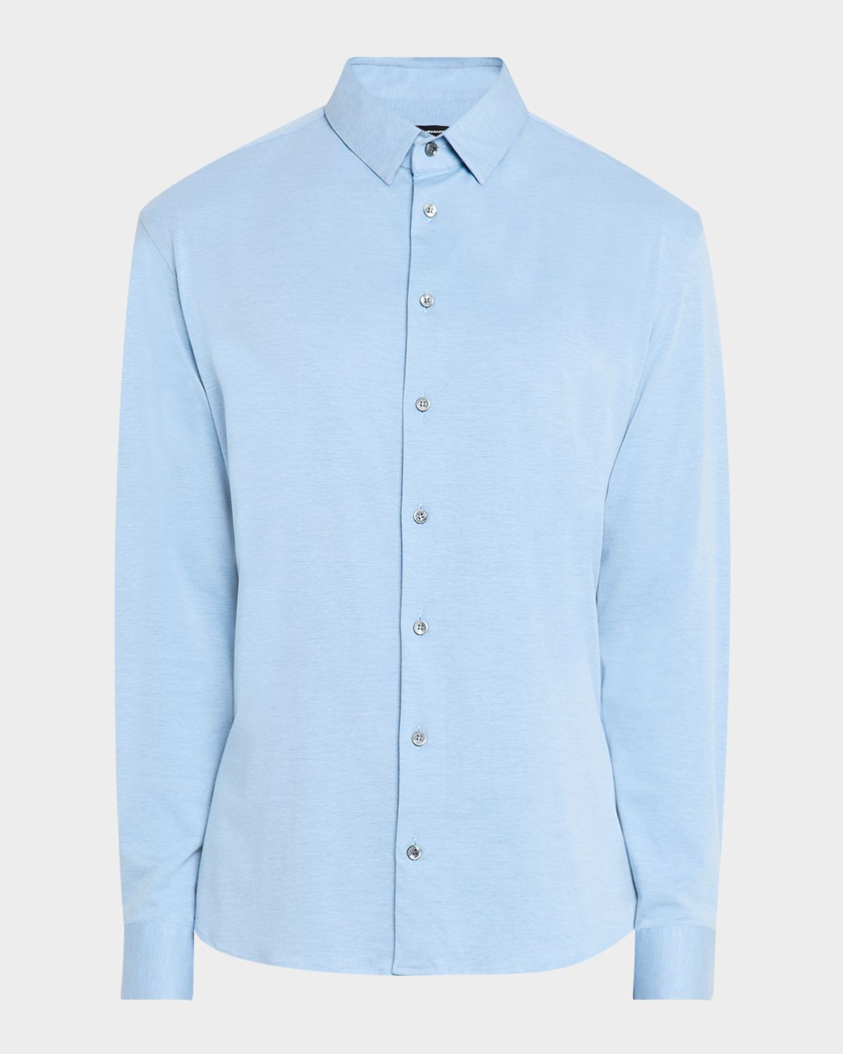 Giorgio Armani Men 's Flex Tortona Cotton Jersey Sport Shirt