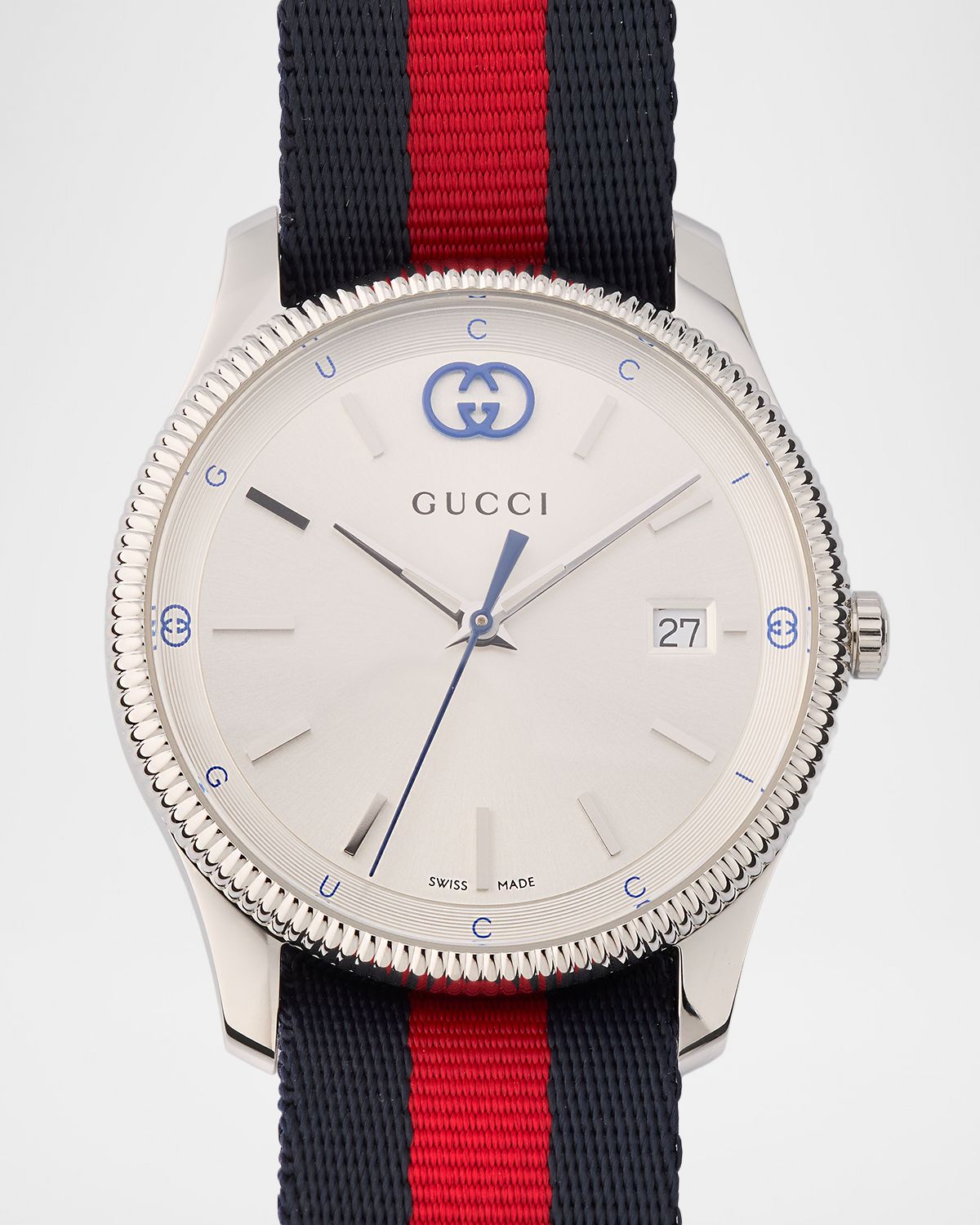 Gucci Men 's G-Timeless Nylon-Strap Watch, 38mm