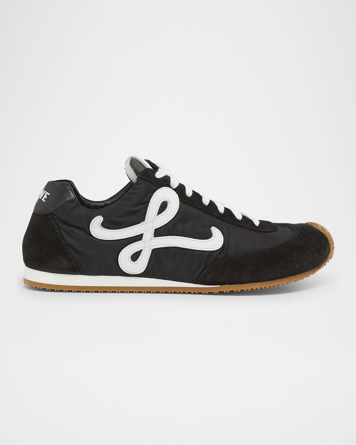 Loewe Flow Runner Suede and Leather Sneakers