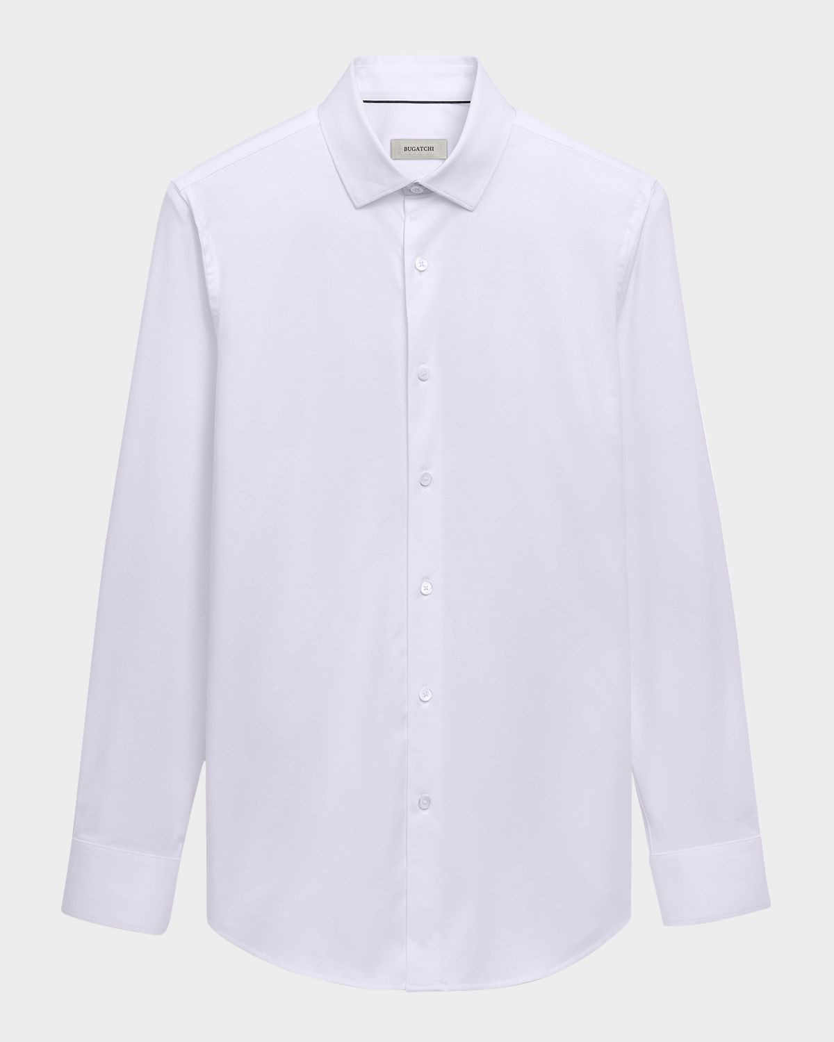 Bugatchi Men 's OoohCotton James Solid Sport Shirt