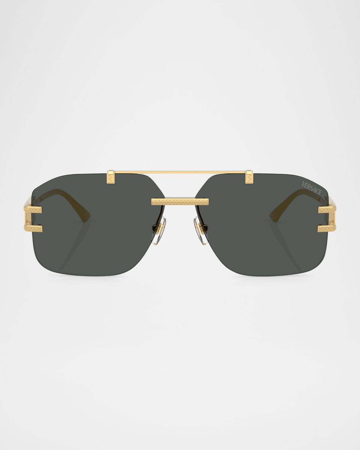 Versace Men 's VE2275 Rectangular Sunglasses
