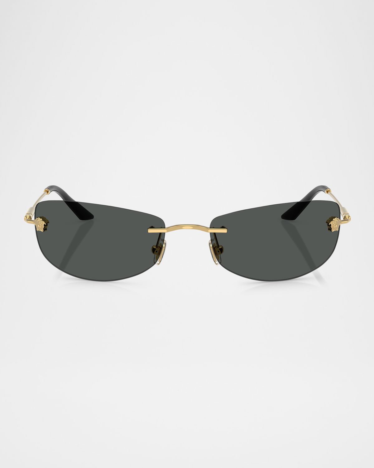 Versace Men 's VE2279 Rectangular Sunglasses