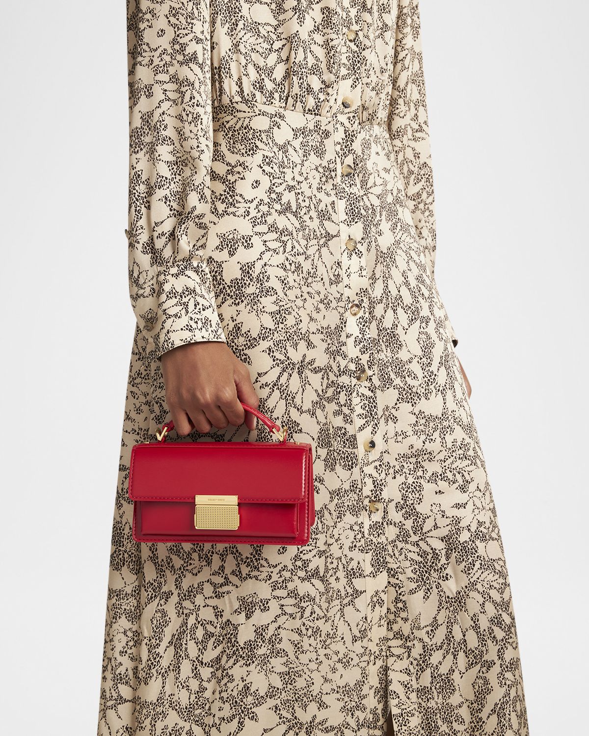 Golden Goose Venezia Small Palmellato Leather Crossbody Bag