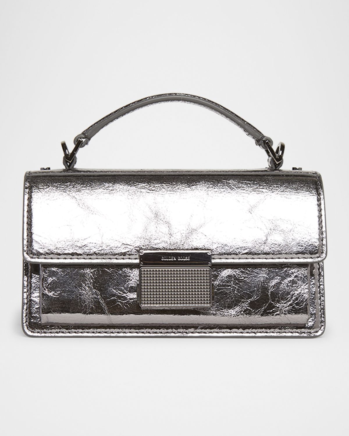 Golden Goose Venezia Small Metallic Leather Crossbody Bag