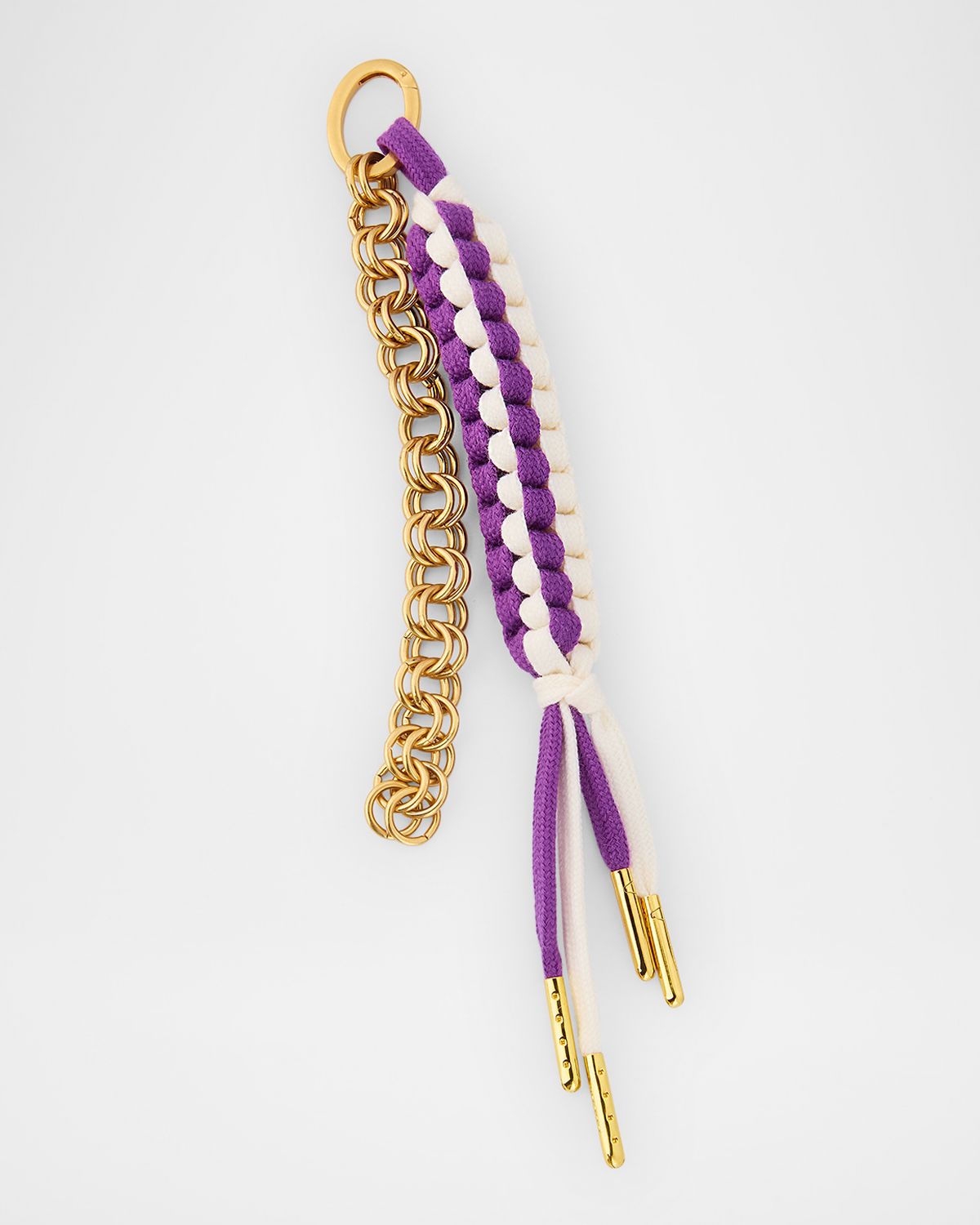 Golden Goose Braided Tassel Keychain
